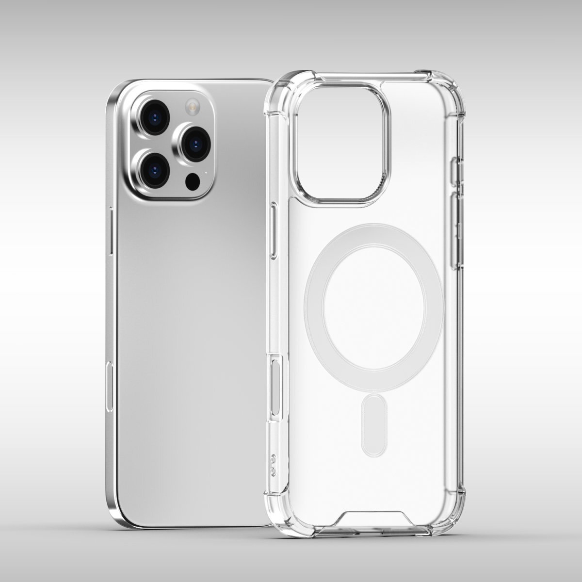 4smarts Handyhülle »Hybrid Case Ibiza für Apple iPhone 16 Pro Max«, Backcover, Schutzhülle, Handyschutzhülle, Case, Schutzcase, stossfest