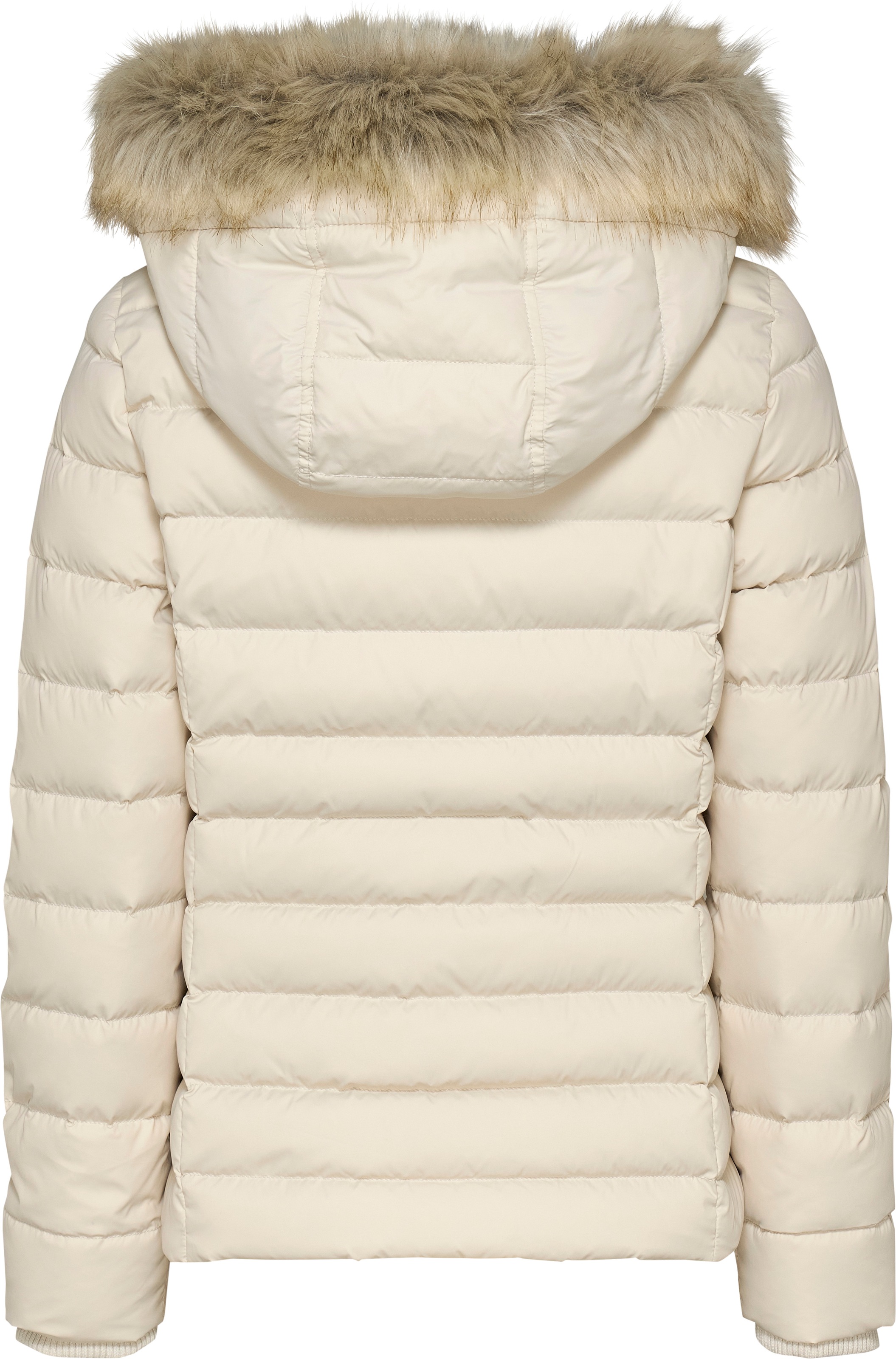 Tommy Jeans Steppjacke »TJW BASIC HOODED DOWN JACKET EXT«, mit Kapuze, mit Logostickerei