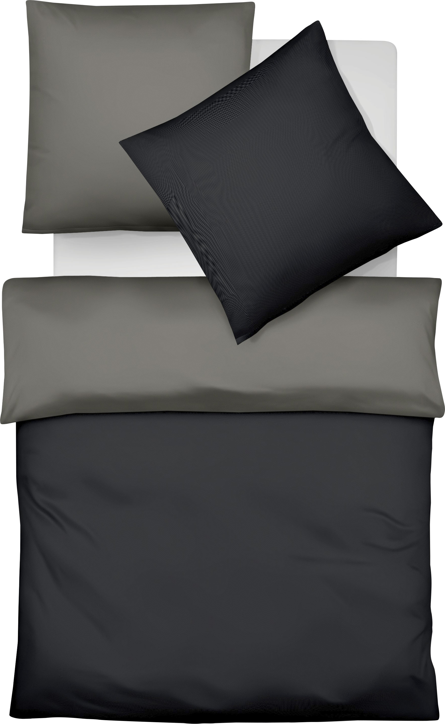 fleuresse Wendebettwäsche »Lech W 4158« 3 Stk. tlg. Edelflanell, Baumwolle, in Gr. 135x200, 155x220, 200x200cm