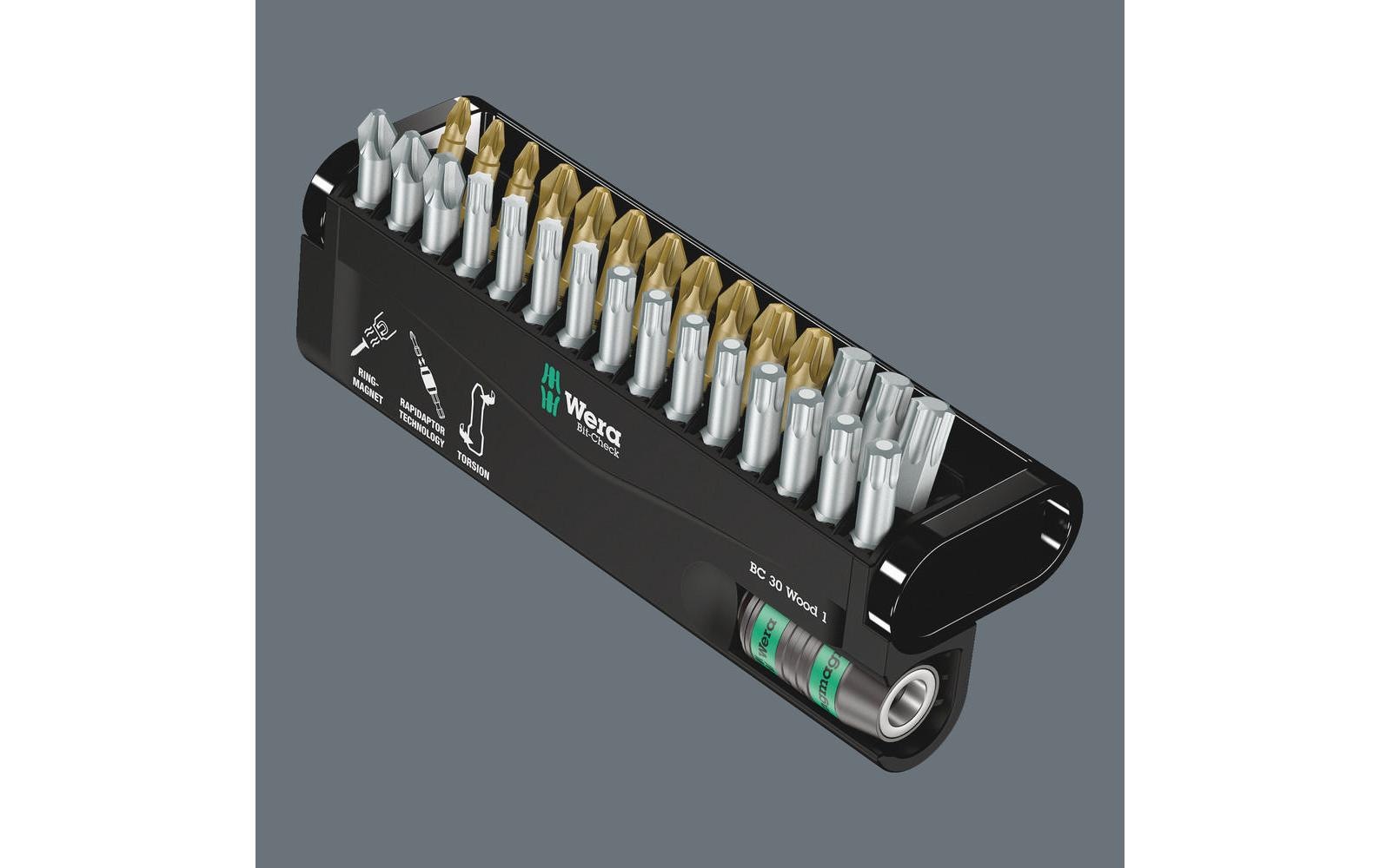 Wera Bit-Set »Bit-Check 30 Wood 1«
