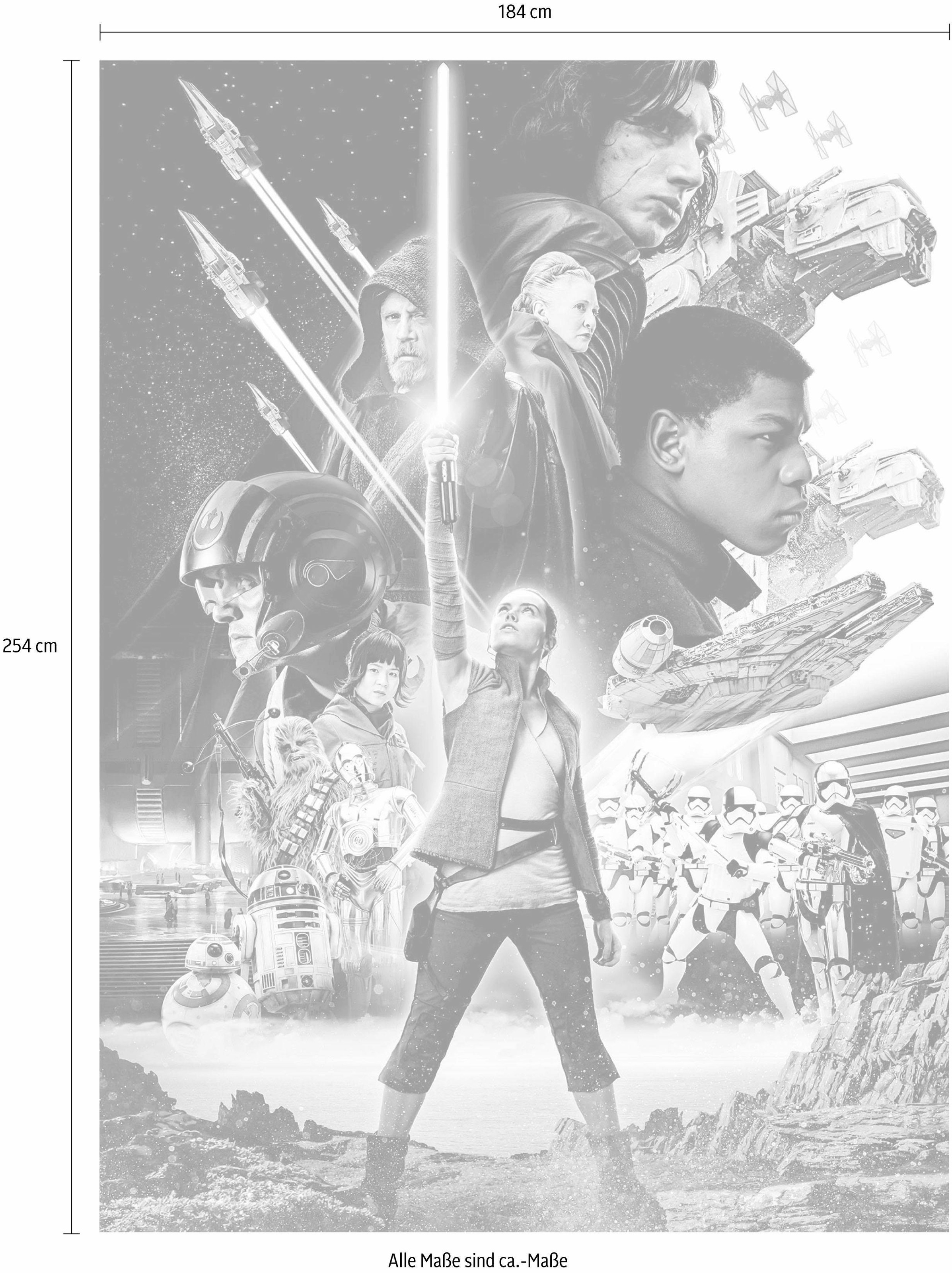 ✵ Komar Fototapete »Star Wars x bestellen – inklusive Kleister | Höhe), (Breite Balance«, online 184x254 cm Jelmoli-Versand