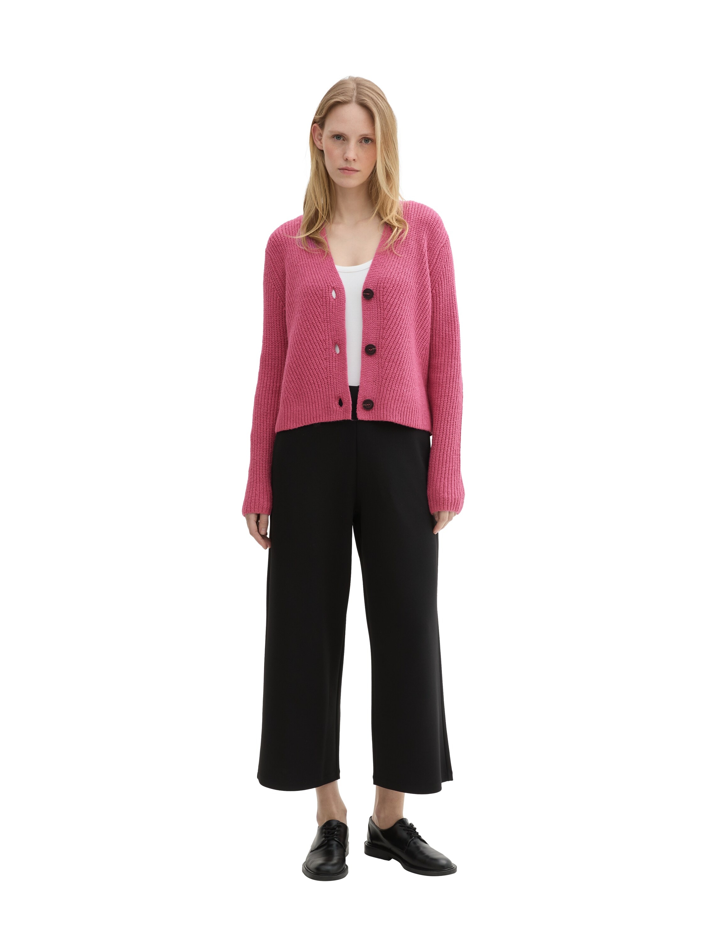 TOM TAILOR Strickjacke, mit Knopfleiste