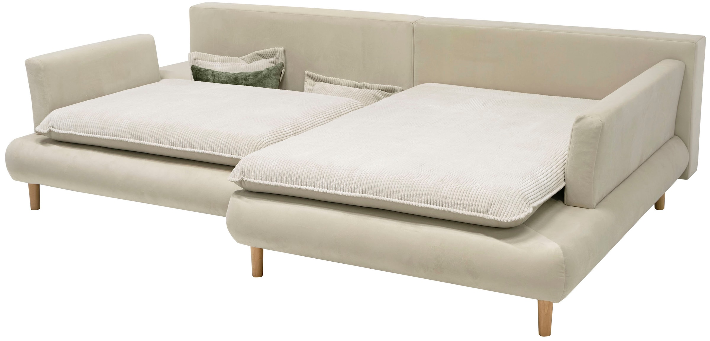COLLECTION AB Ecksofa »Mandela L-Form«, mit Bettfunktion und Bettkasten