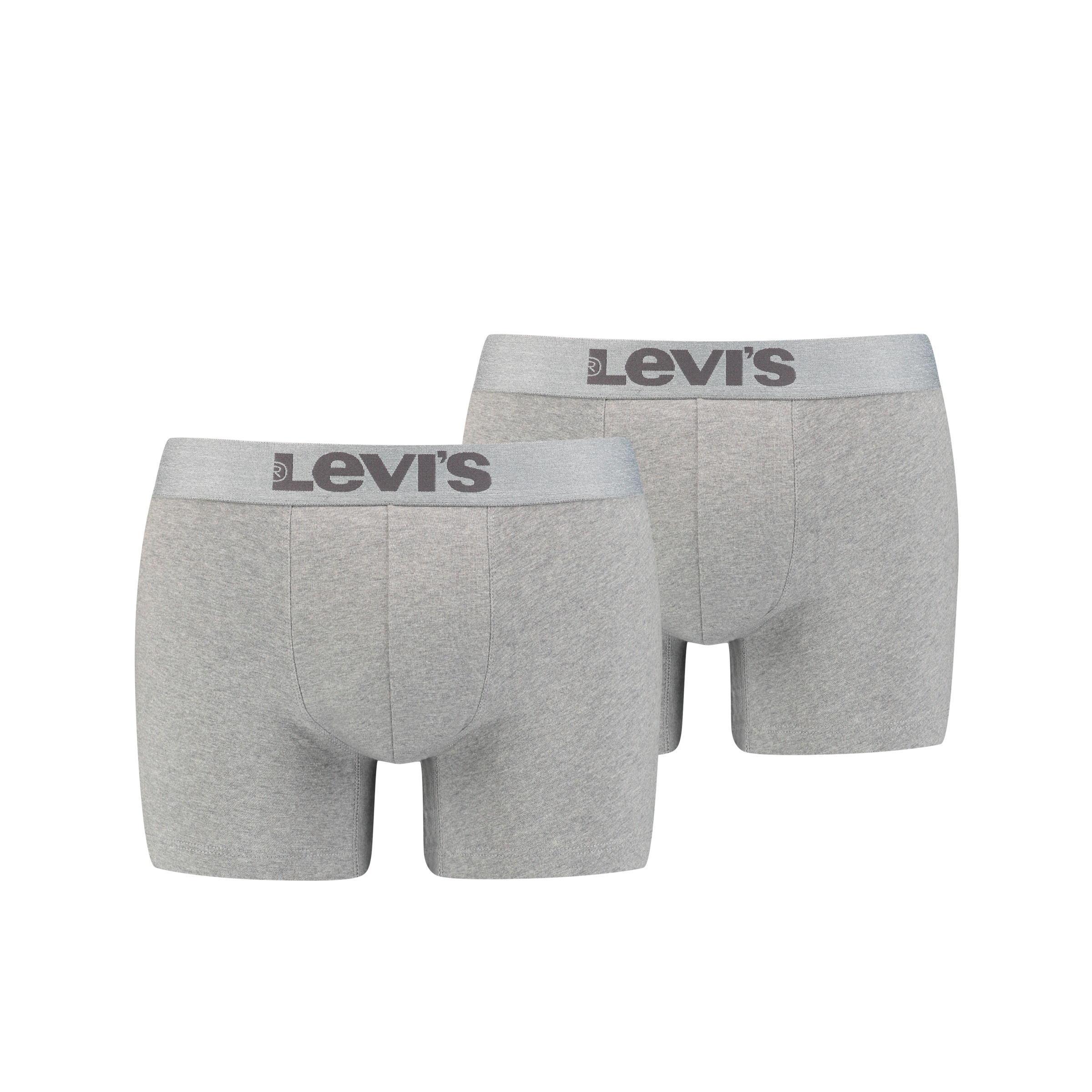 Levi's® Boxershorts »LEVIS MEN MEL WB BOXER BRIEF ORG CO 2P« 2er Pack, mit breitem Logobund