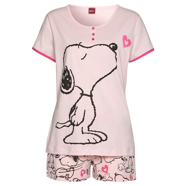 Peanuts Shorty, (2 tlg., 1 Stück), mit Snoopy-Herz-Print online bestellen  bei Jelmoli-Versand Schweiz