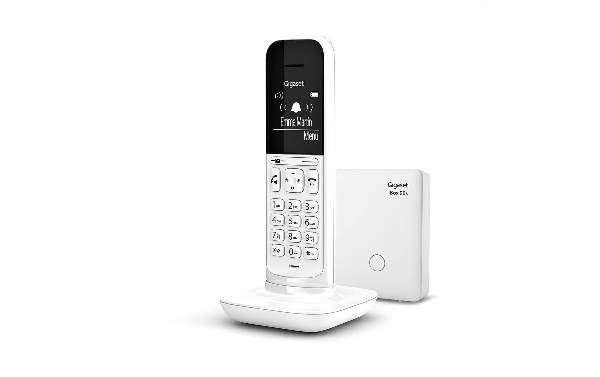 Gigaset Schnurloses DECT-Telefon »Gigaset CL390A Duo Tundra White«