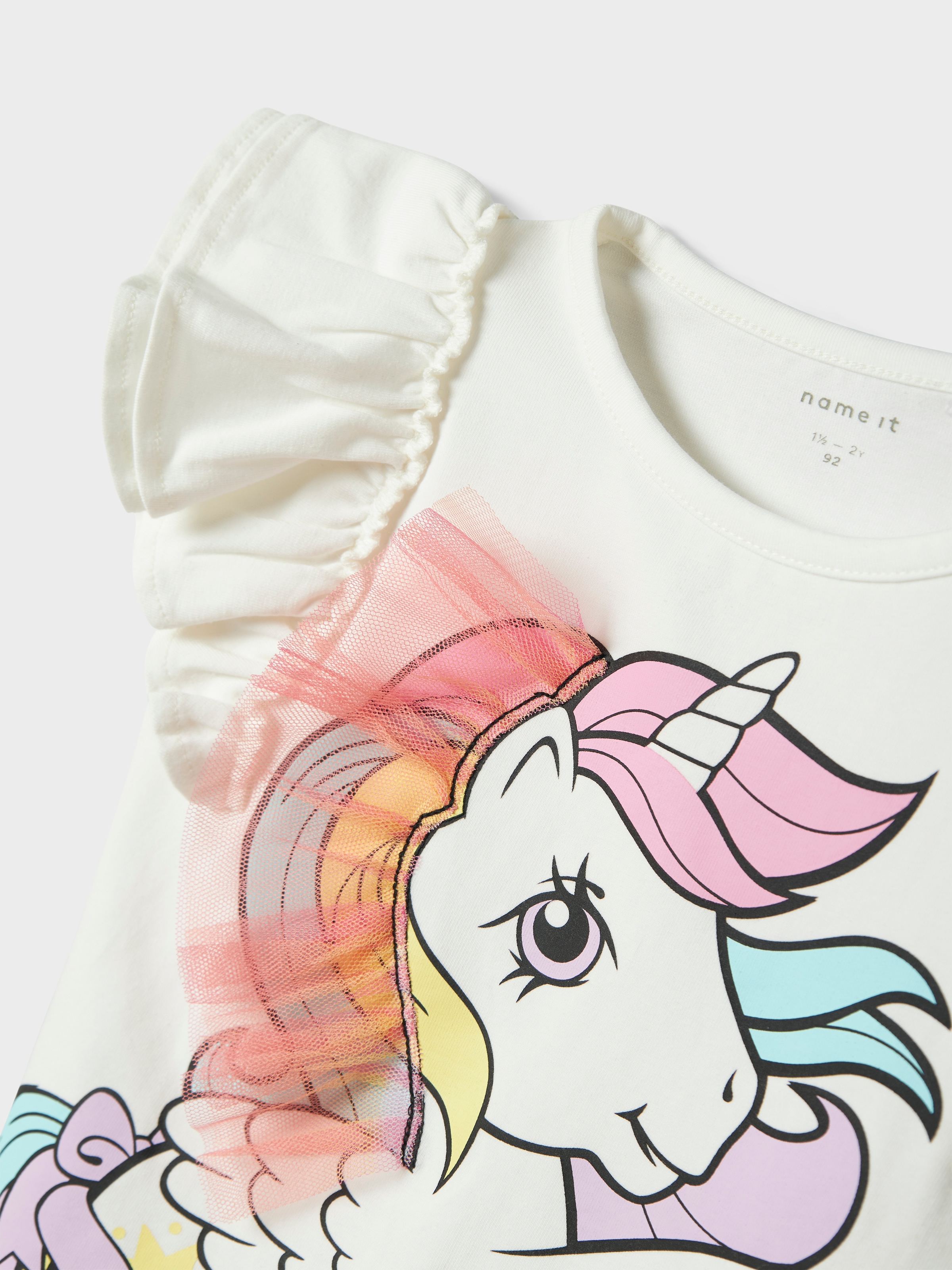 Name It Kurzarmshirt »NMFMIKA MLP SS TOP CPLG«