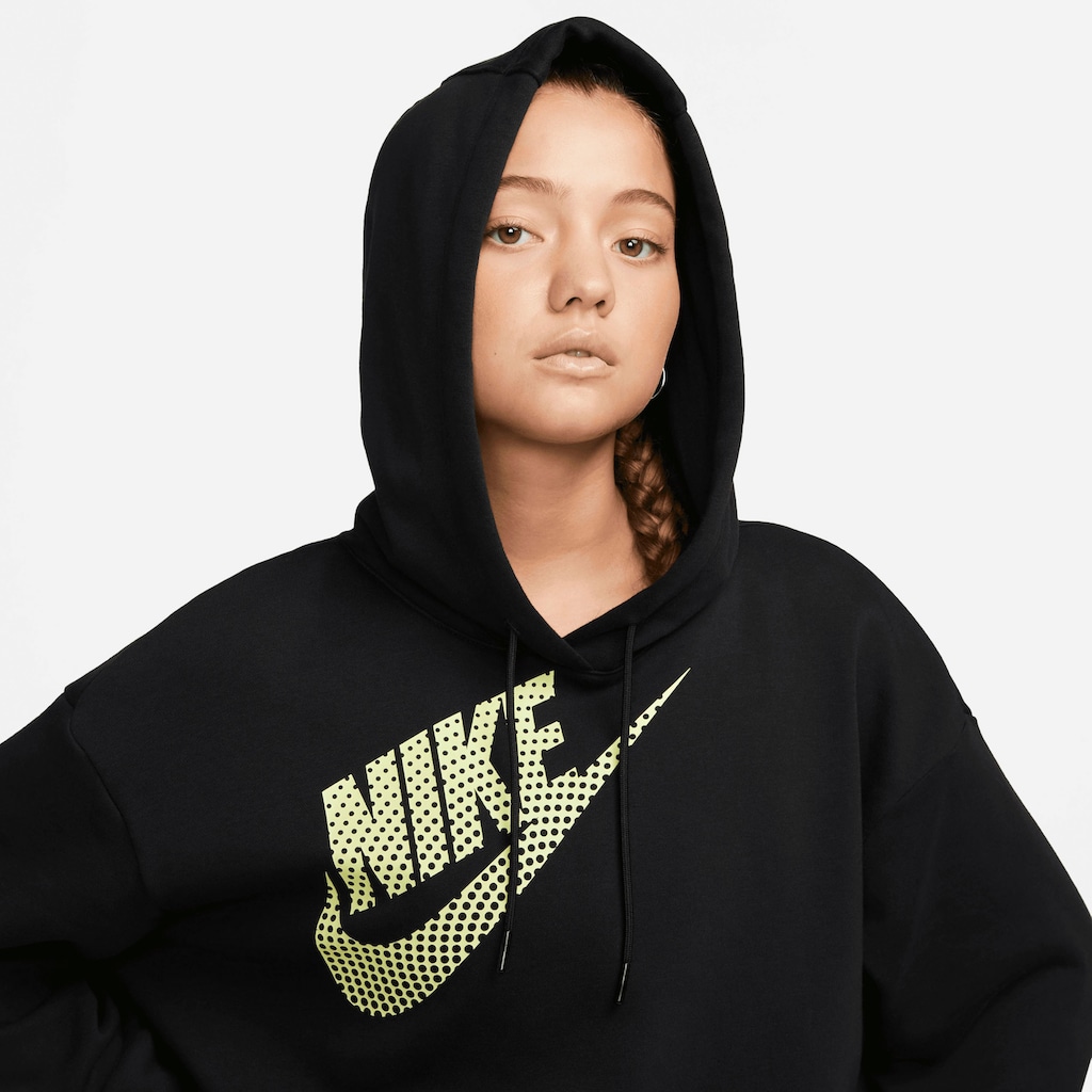 Nike Sportswear Kapuzensweatshirt »W NSW FLC PO HOODIE CROP DNC«
