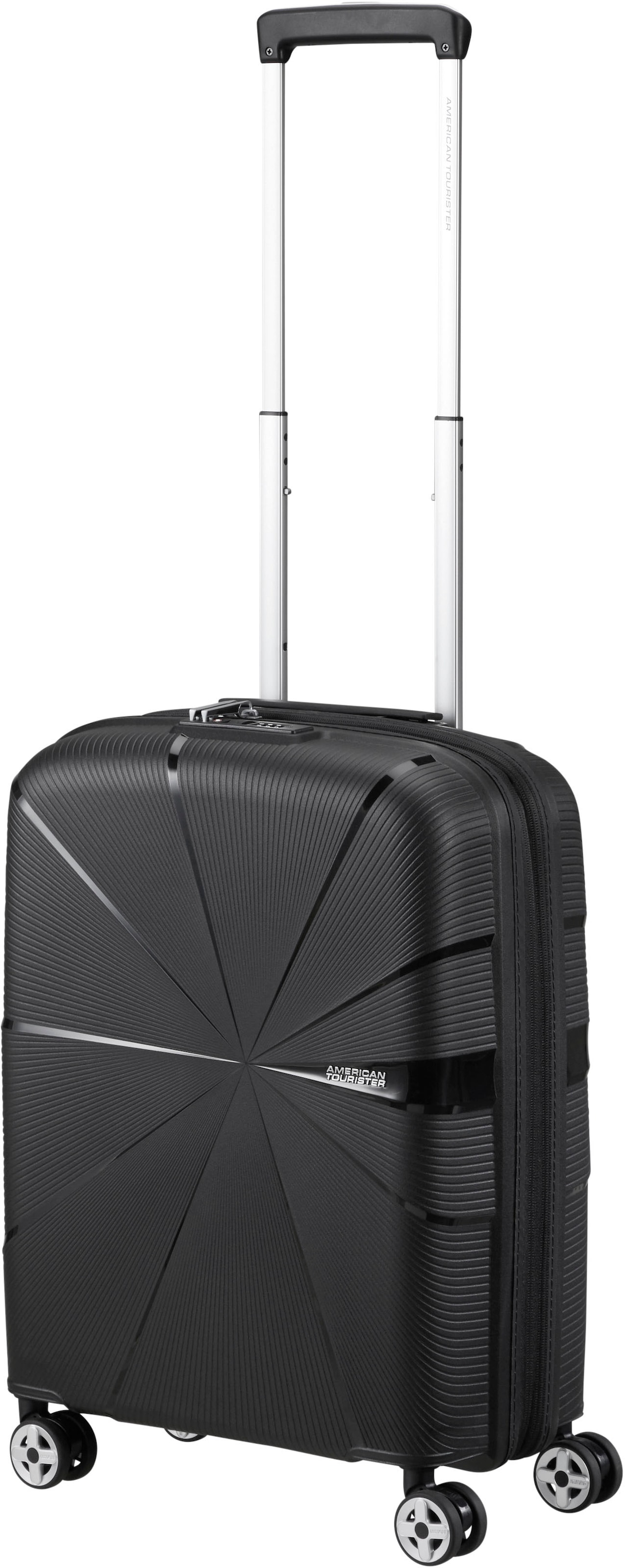 American Tourister® Hartschalen-Trolley »STARVIBE, in verschiedenen Farben und Grössen«, 4 Rollen, Handgepäck-Koffer Reisegepäck Koffer TSA-Zahlenschloss