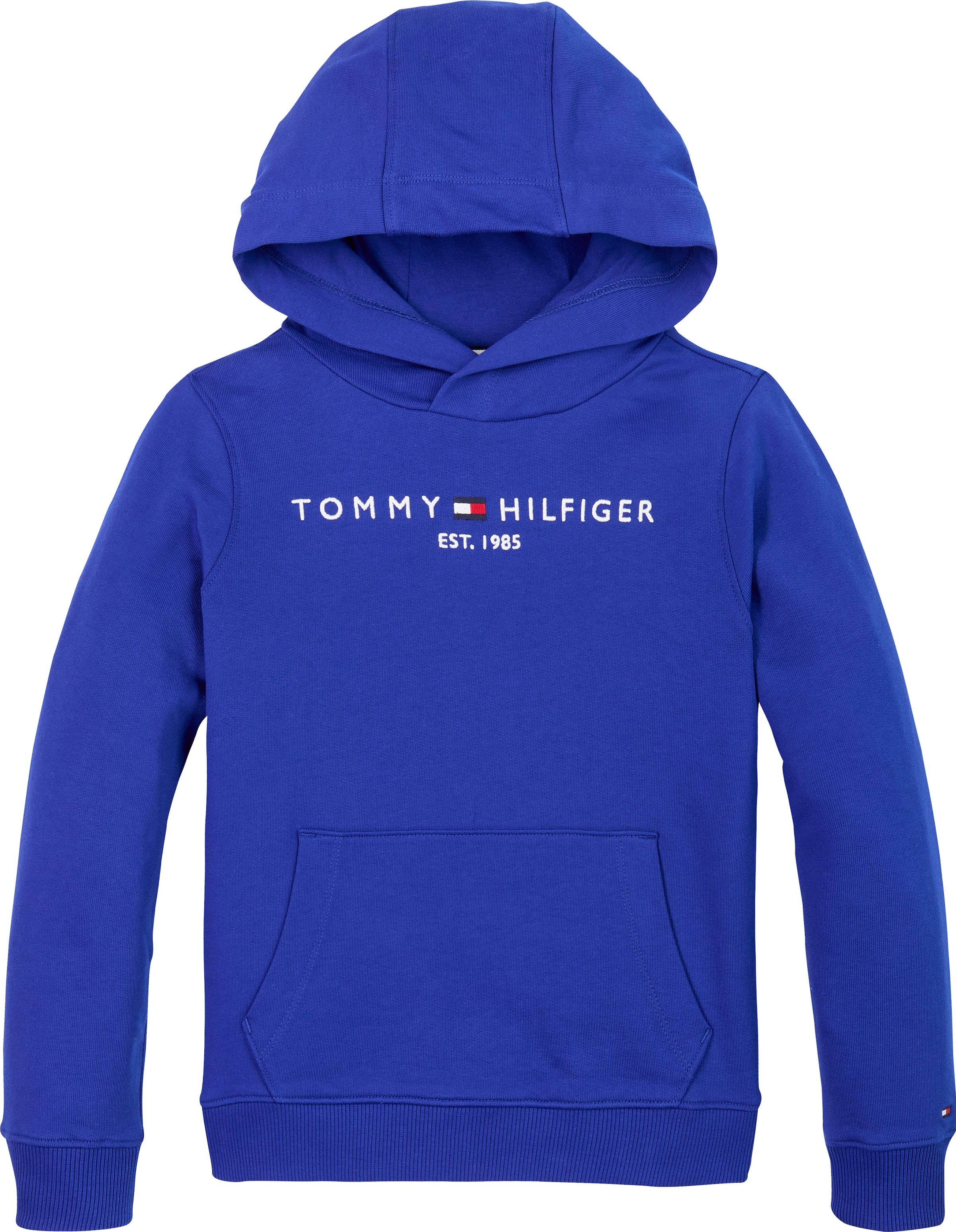 Tommy Hilfiger Kapuzensweatshirt »U ESSENTIAL HOODIE«, mit Logo-Stickerei und Schriftzug