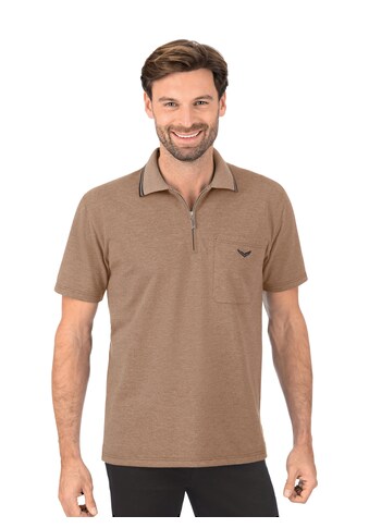 Trigema Poloshirt, mit Reissverschluss kaufen