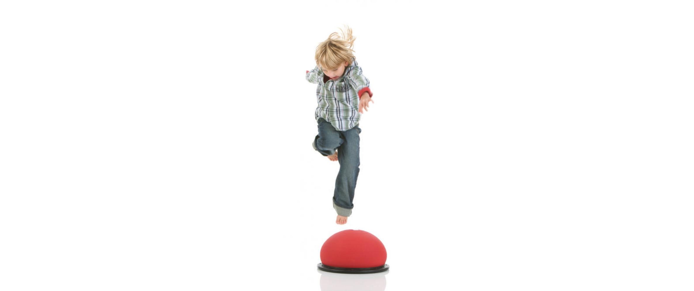 Togu Balanceboard »Board Jumper Mini«, Luftfüllung regulierbar, inklusive Pumpe