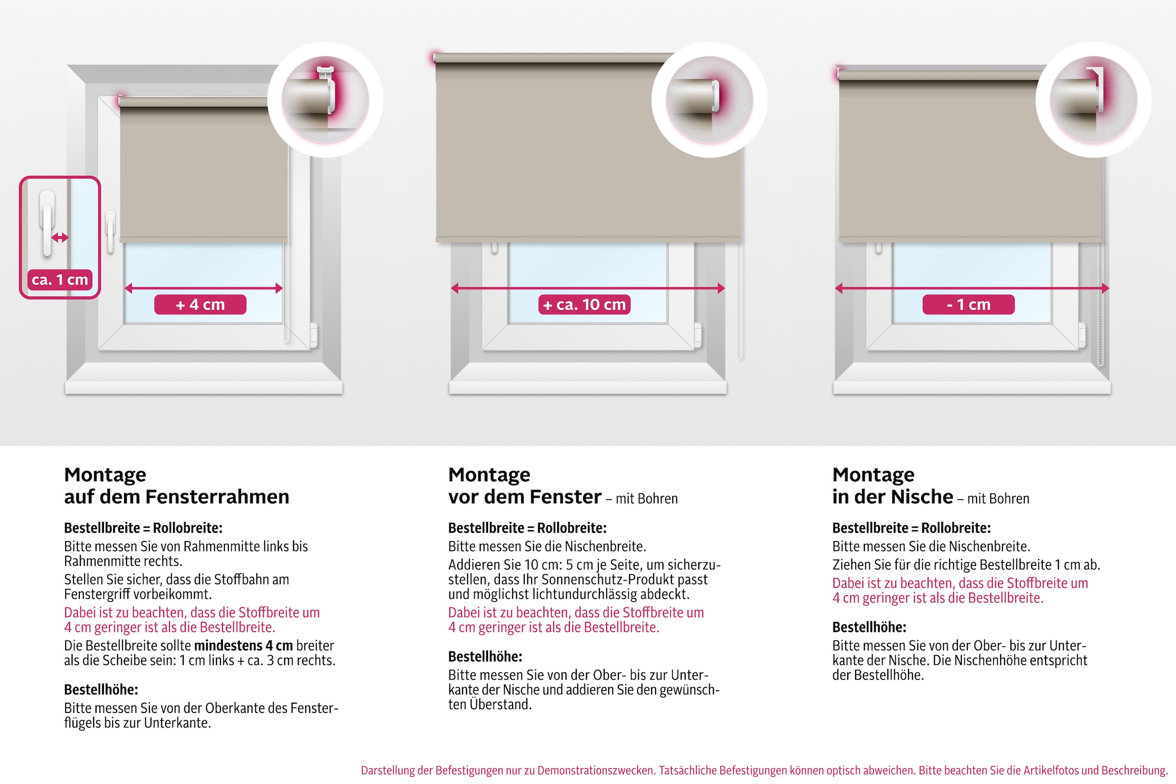 my home Doppelrollo »MINNA«, Lichtschutz, Sichtschutz, ohne Bohren, freihängend, mit Floralem Design NEUHEIT!