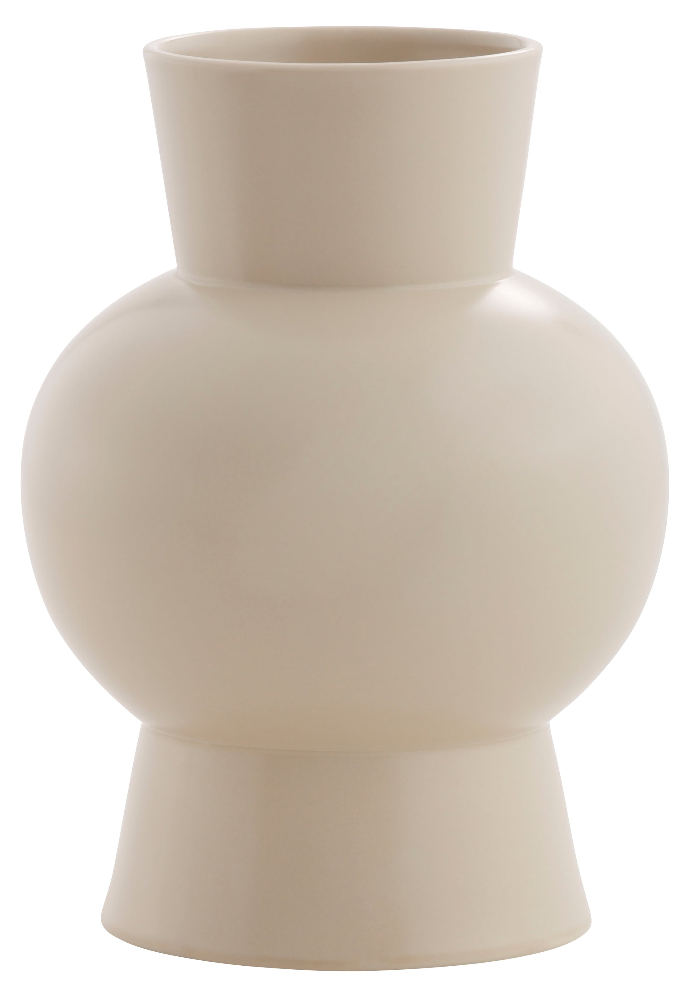 Dekovase Tischvase »Karly«, cm Form, ca. Jelmoli-Versand online (1 St.), 23 Höhe | shoppen bauchige aus Steingut, Leonique