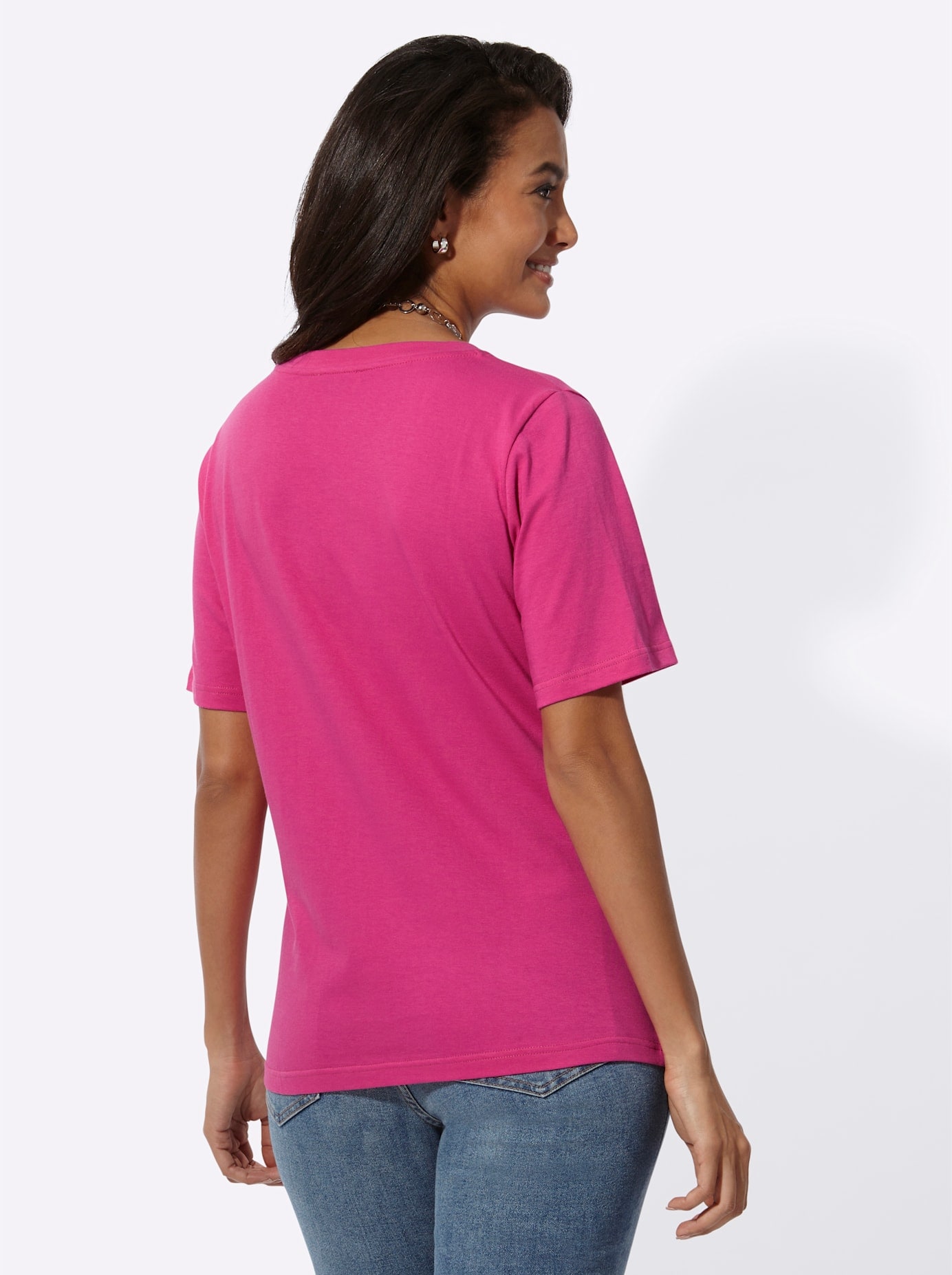 Casual Looks V-Shirt »Kurzarm-Shirt«, (1 tlg.)
