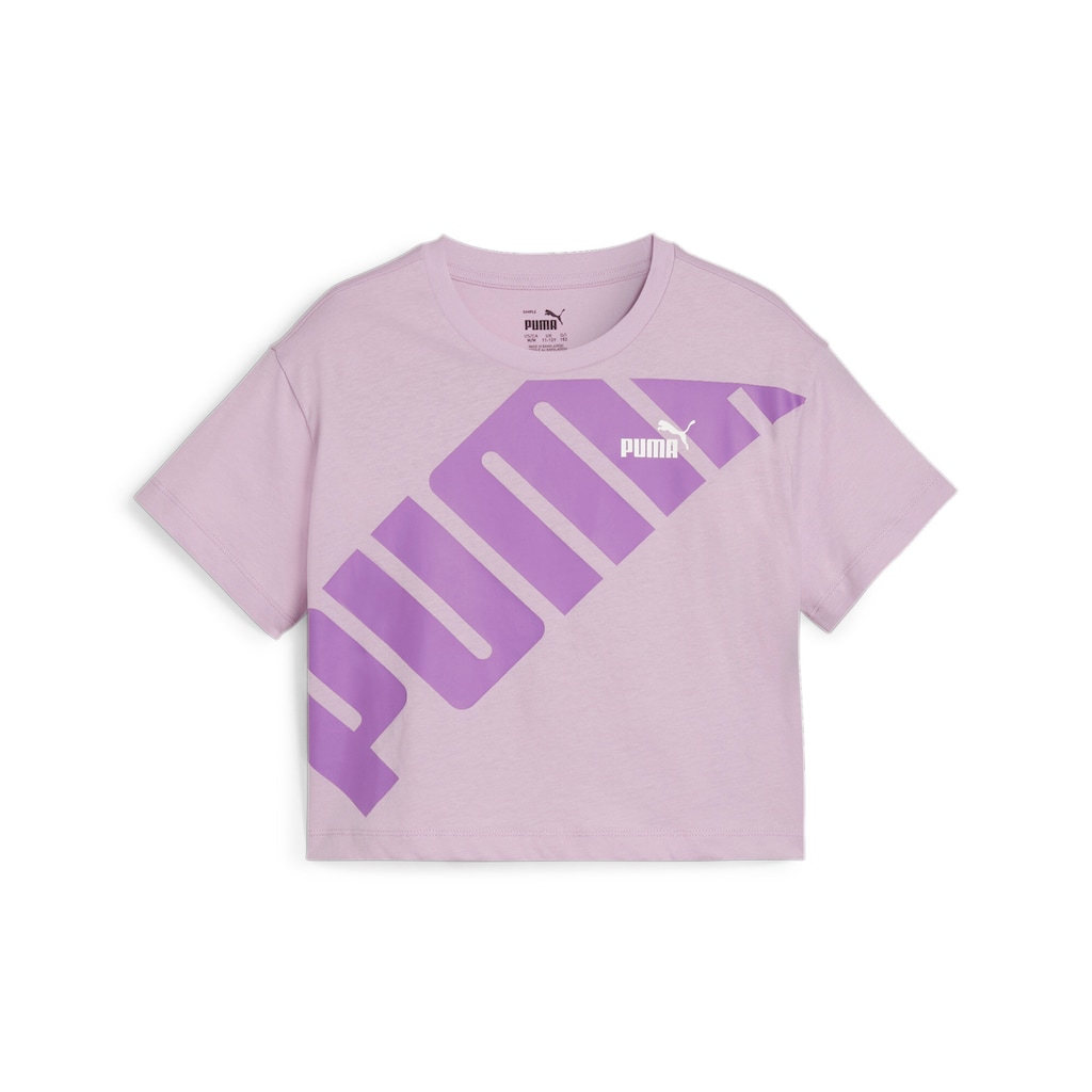 PUMA T-Shirt »POWER SHORT LENGTH TEE G«