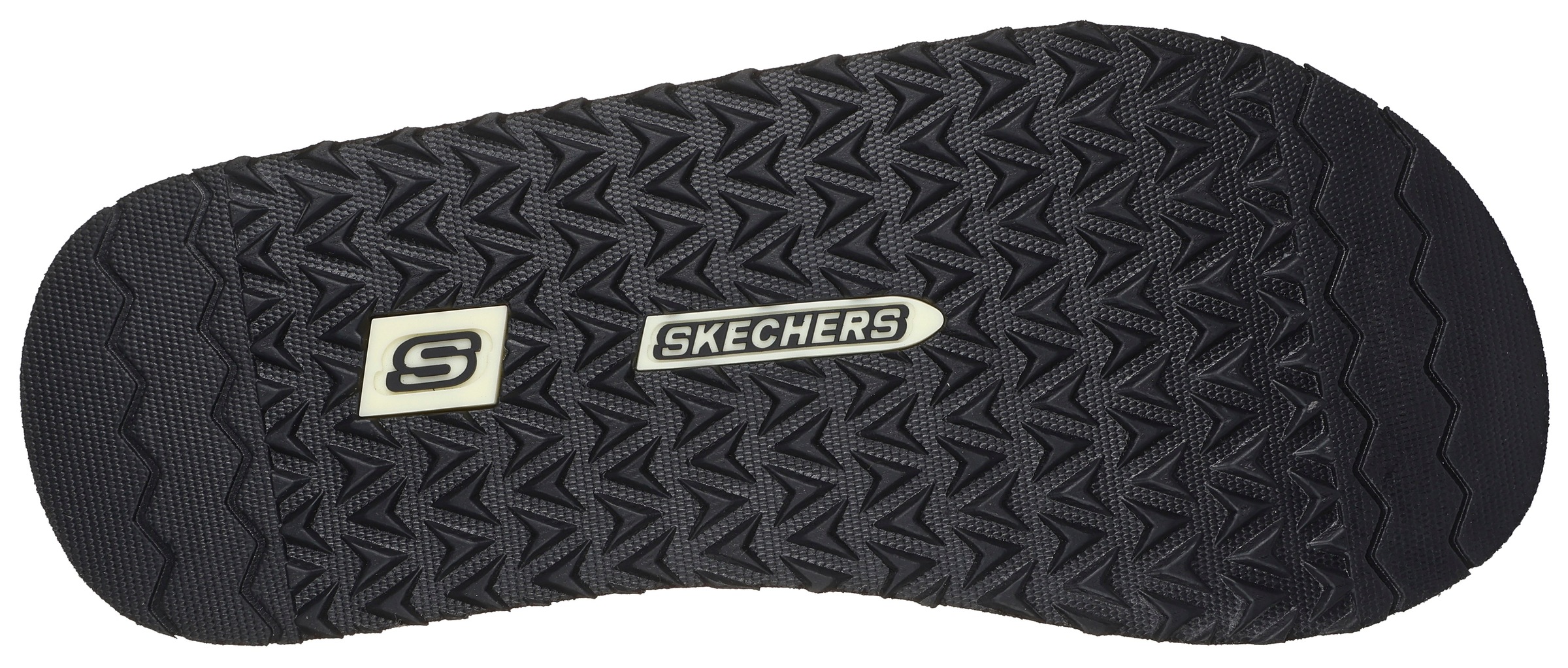 Skechers Zehentrenner »TANTRIC-FRITZ«, Sommerschuh, Schlappen, Poolslides, Badeschuh, mit weichem Zehensteg