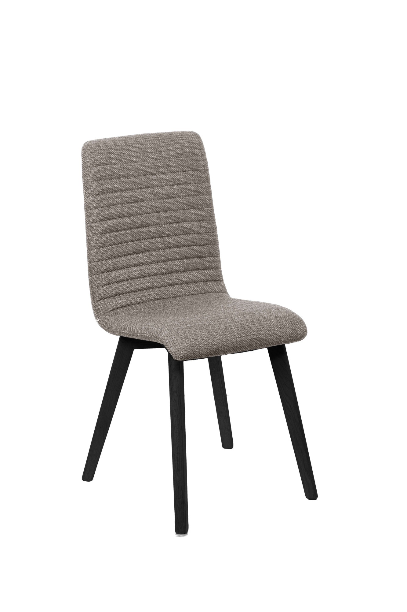 Home affaire Essgruppe »Arosa Sitzgruppe für Küchen, Esstisch mit 4 Polsterstühlen, 5-tlg«, (Set, 5 tlg., 5-tlg), Stuhlbeine in Eiche Natur oder Buche Schwarz, Tisch 180 cm, U-Gestell
