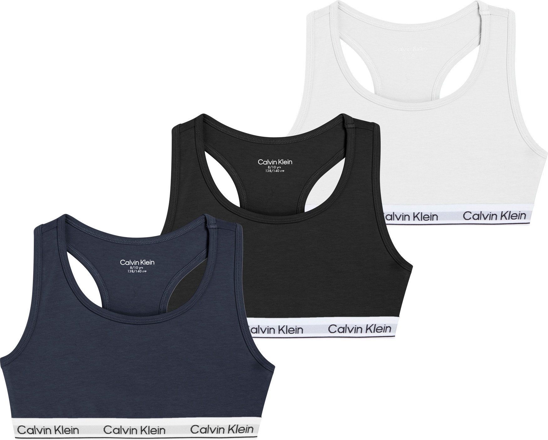 Calvin Klein Underwear Bralette »3PK BRALETTE« Packung, 3er-Pack, 3 Stk. mit Logobund