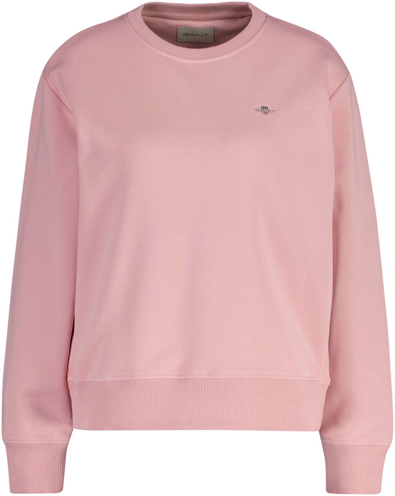 Gant Sweatshirt »SHIELD C-NECK SWEAT«, Grafische GANT-Stickerei auf der Brust