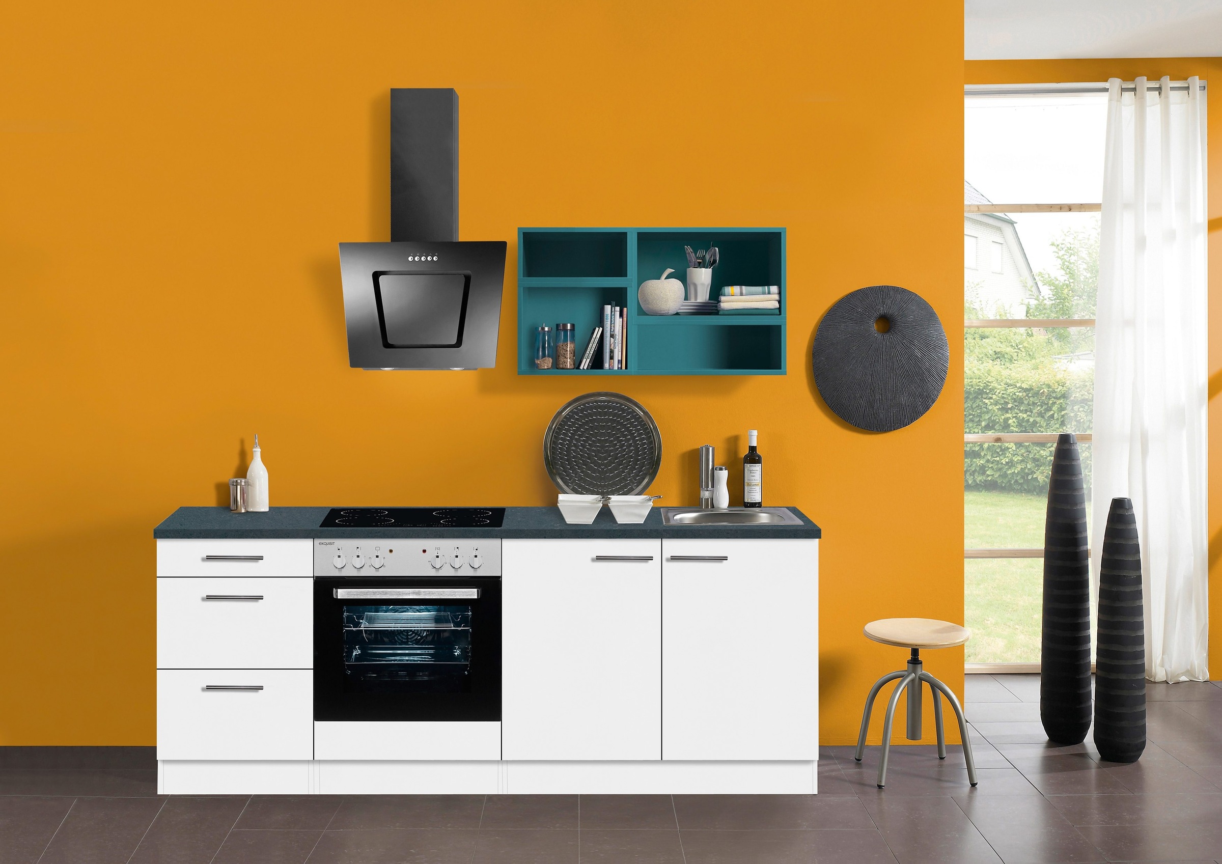 ❤ OPTIFIT Küchenzeile »Mini«, ohne Shop im Breite E-Geräte, Jelmoli-Online cm kaufen 210