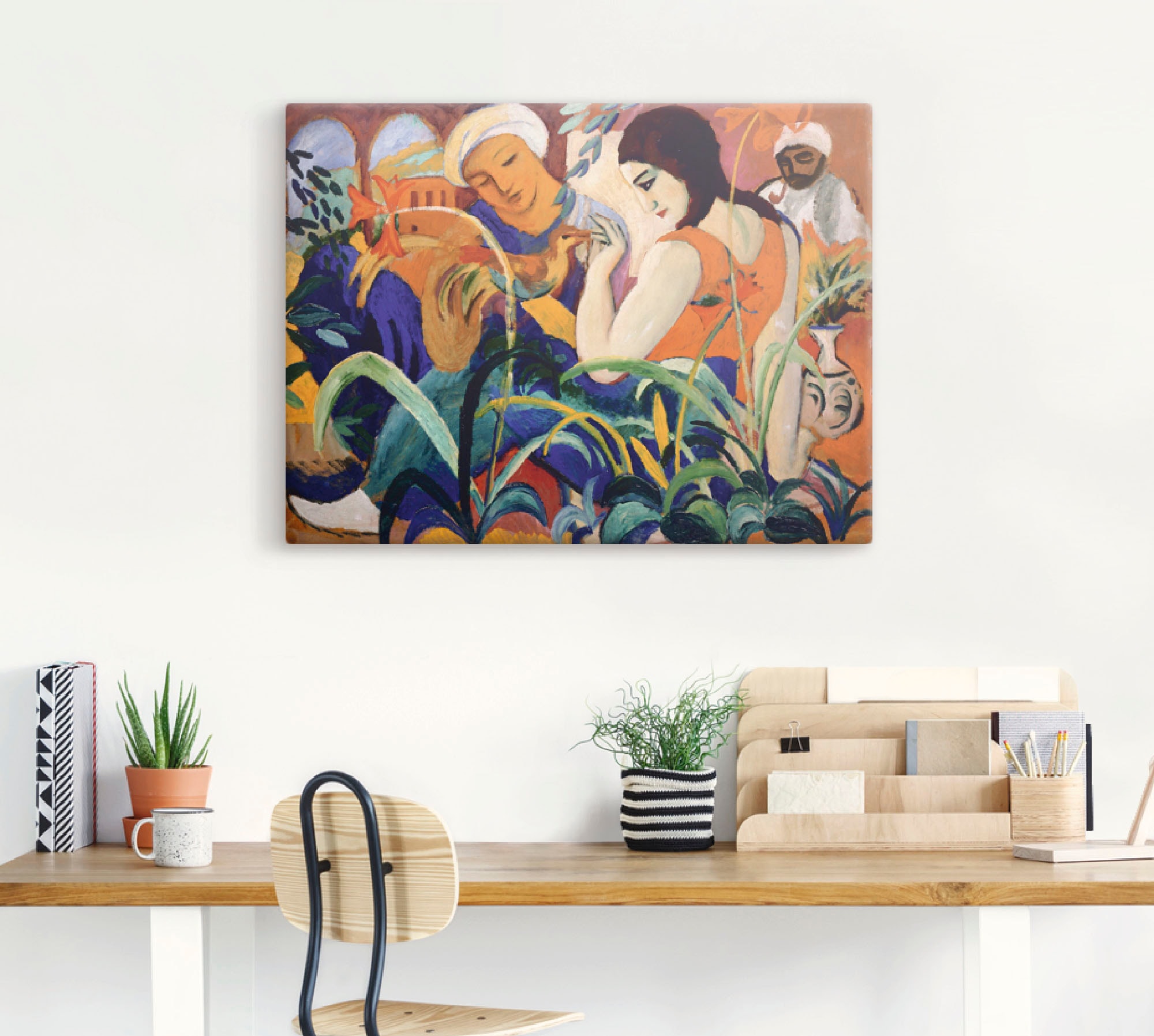 Artland Wandbild »Orientalische Frauen. 1912«, Gruppen & Familien, (1 St.), als Leinwandbild, Poster in verschied. Grössen