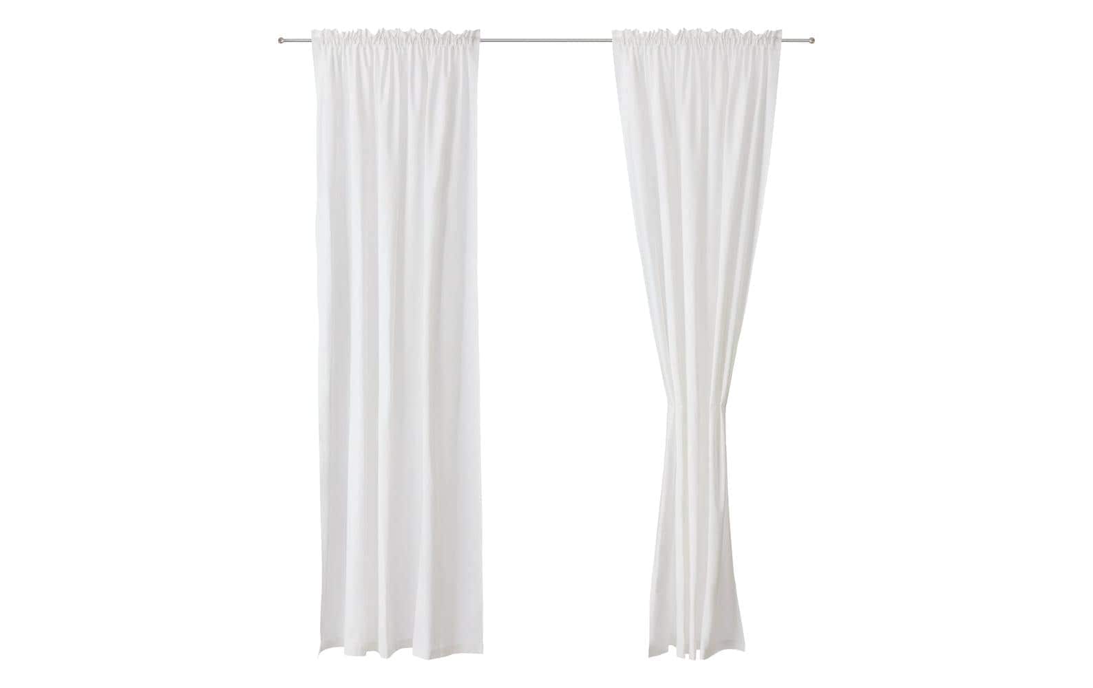 Urbanara Vorhang »Solana 2er Set 140 x 245 cm«, (2 St.)