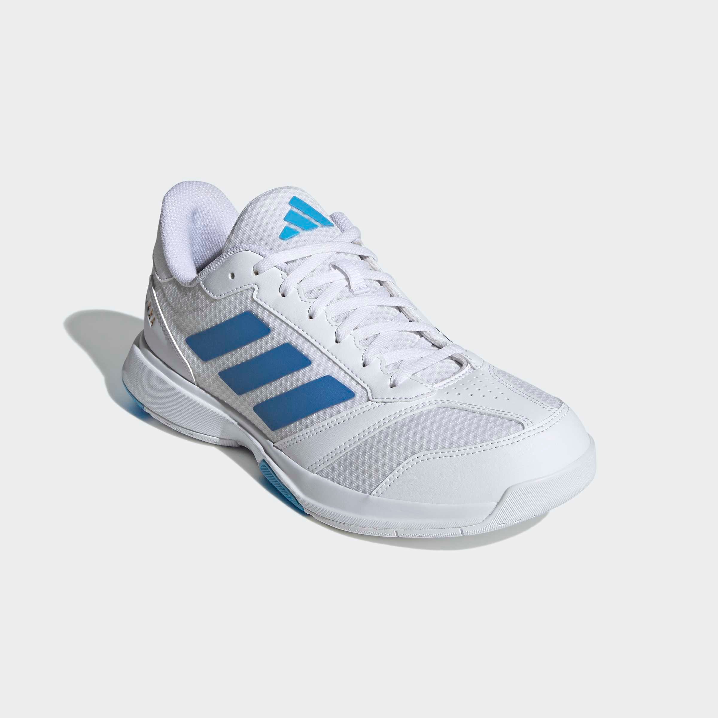 Adidas Performance, Herren, adidas Performance Hallenschuh »LIGRA 8 INDOOR« geeignet für jeden Hallensport, cloud weiß, ray blau, lucid aquamarine, 48
