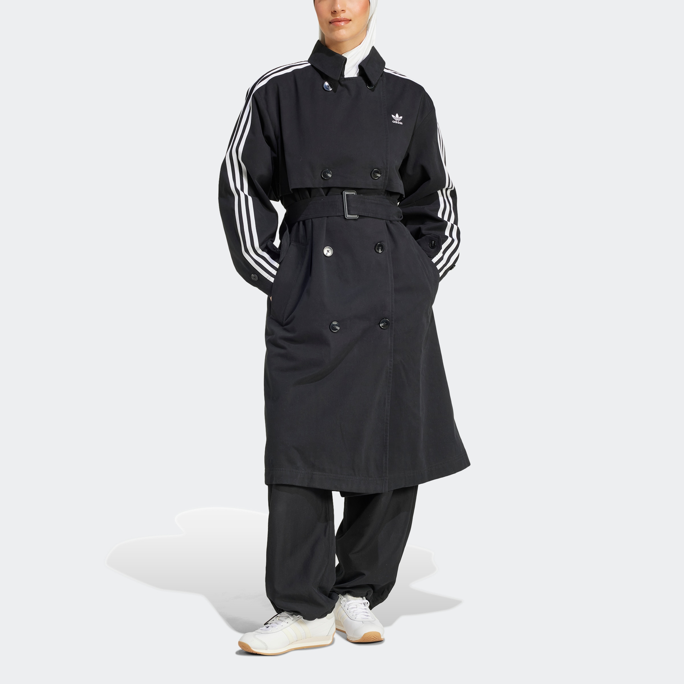 adidas Originals Trenchcoat »TCOAT TWILL«, (1 tlg.)