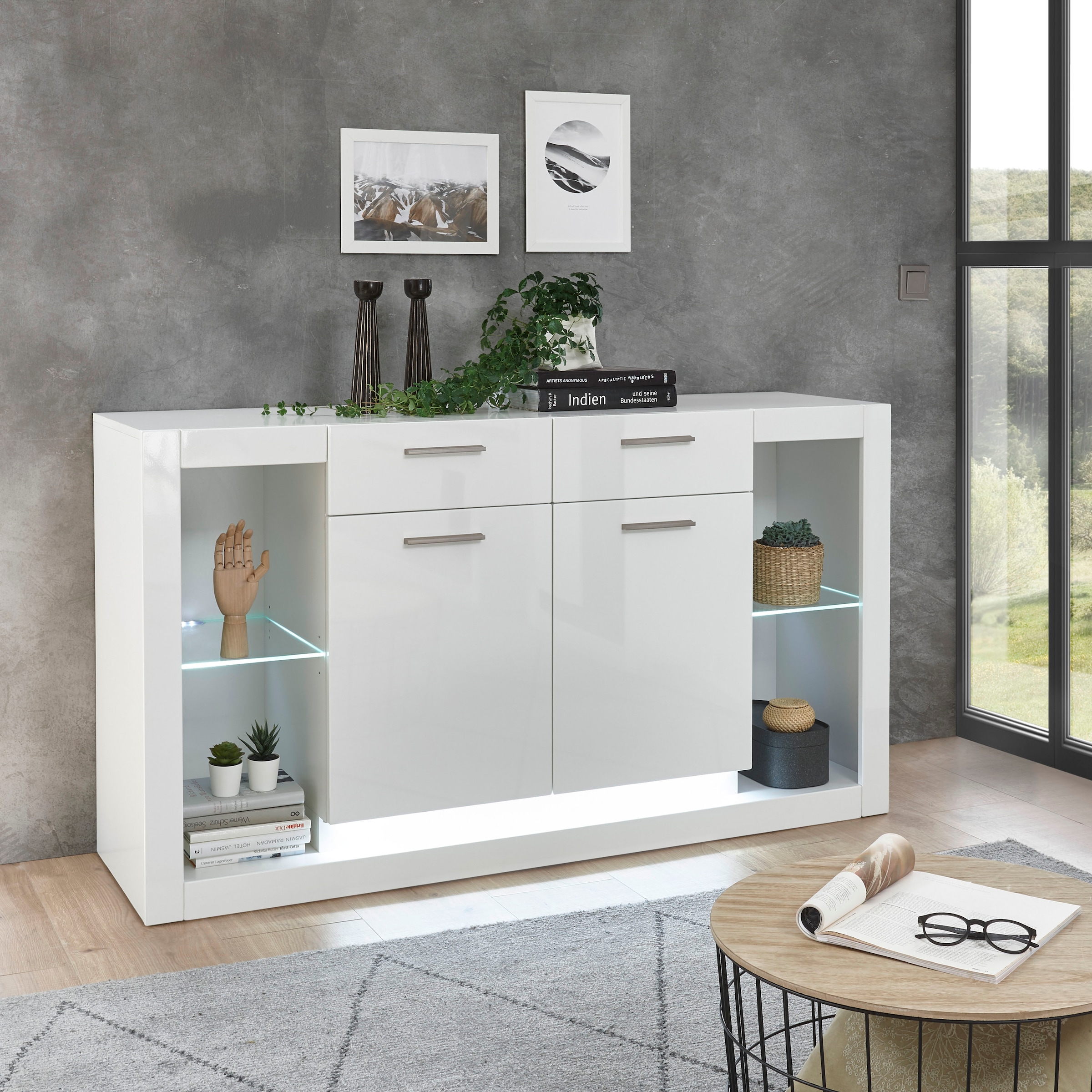 Places of Style cm online Breite ca. | Sideboard kaufen 150 »MERAN«, Jelmoli-Versand