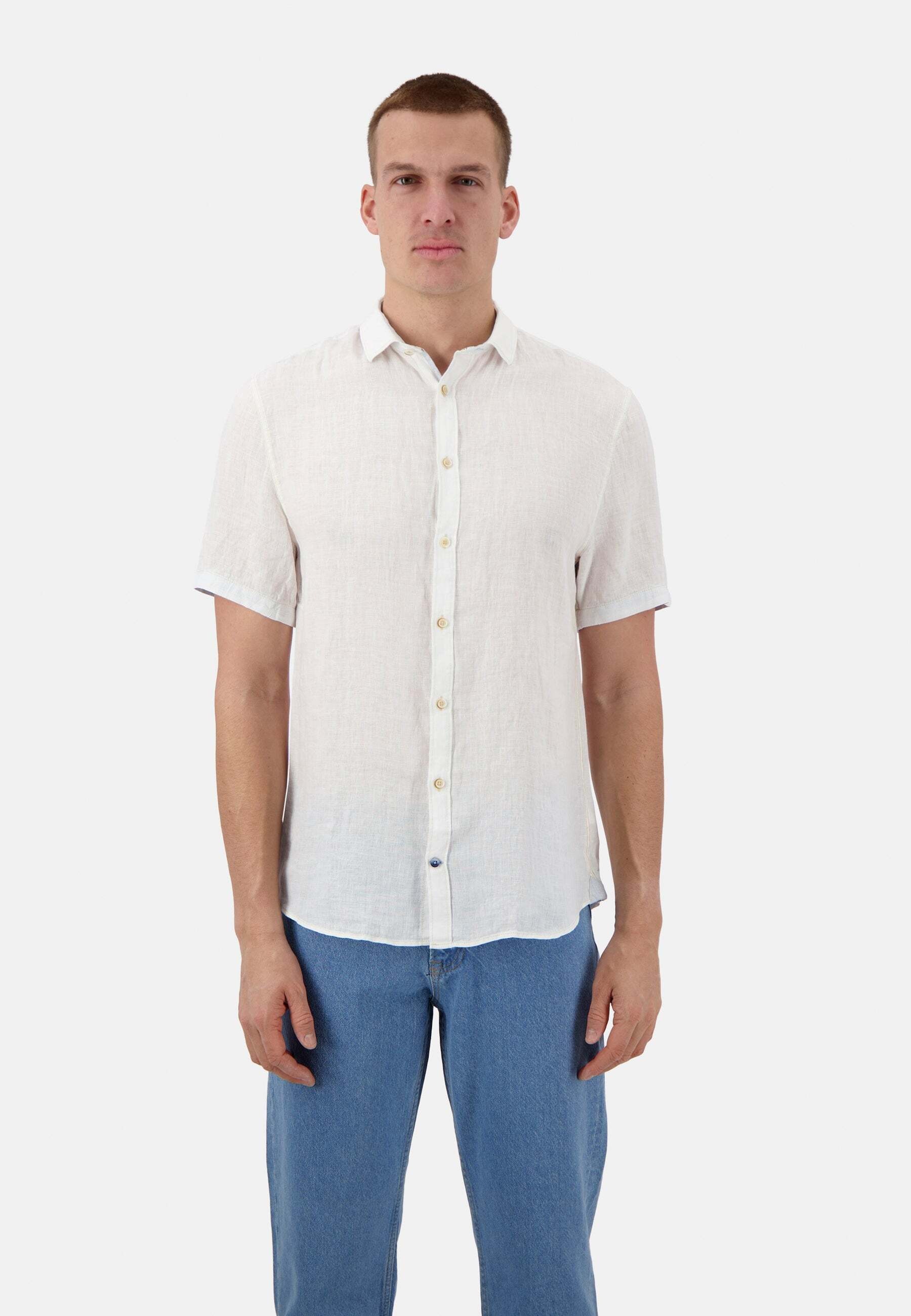 colours & sons Kurzarmhemd »colours & sons Hemden Linen«