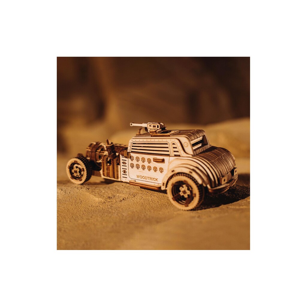 Spielbausteine »WoodTrick Apocalyptic Car«, (280 St.)