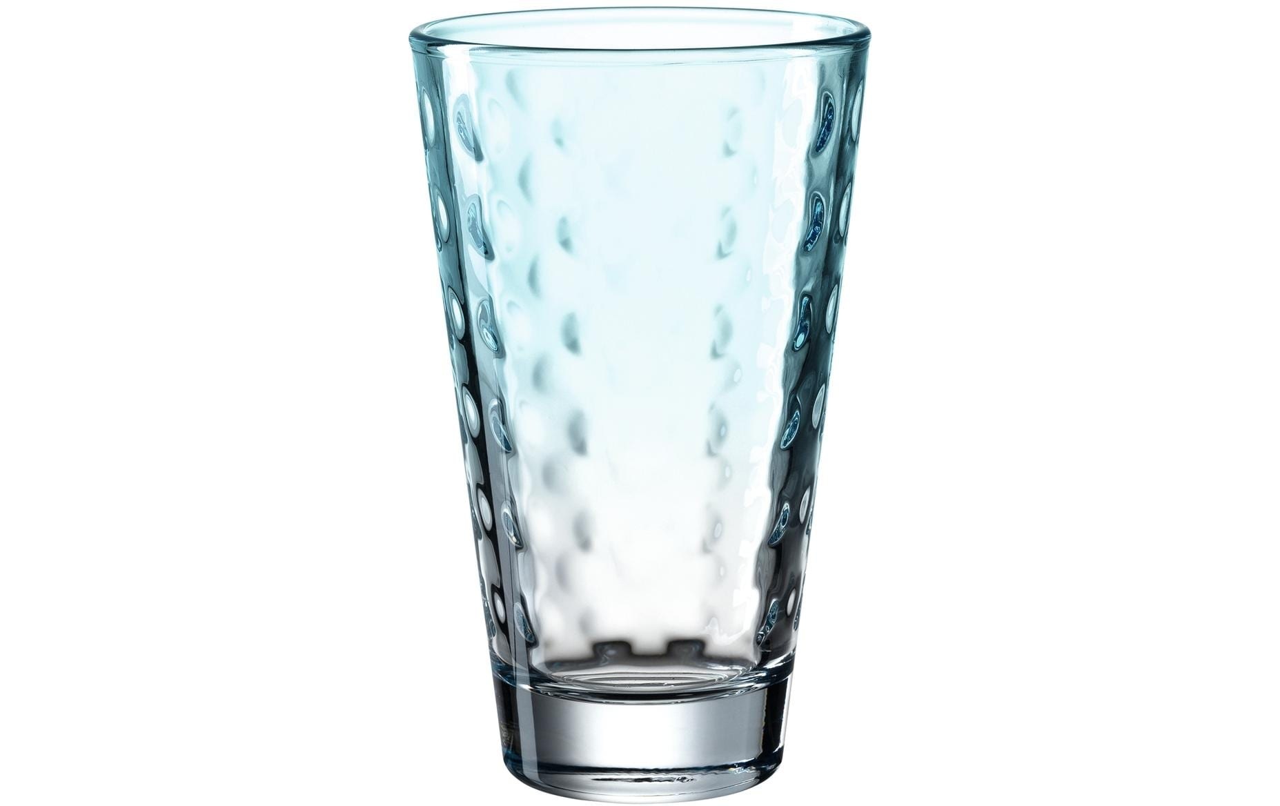 LEONARDO Glas »Optic Pastell, 300ml«, (6 tlg.)