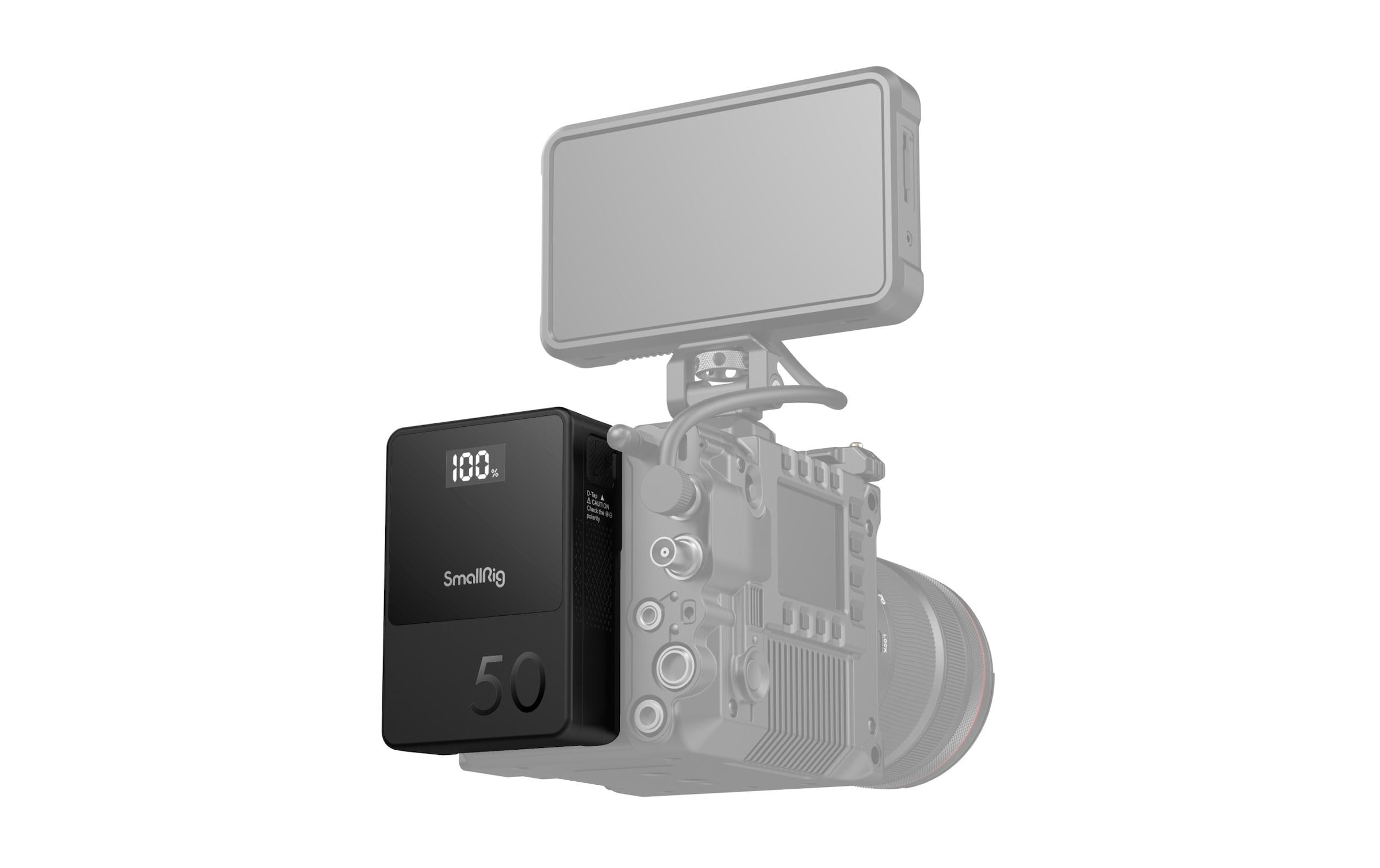 Videokamera »Smallrig VB50 Mini V-Mount«, Bluetooth