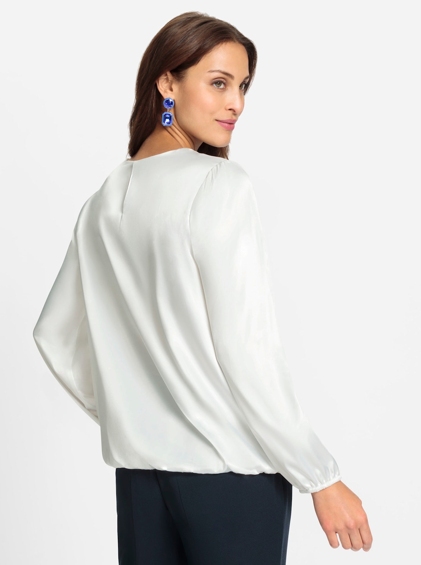 Lady Satinbluse