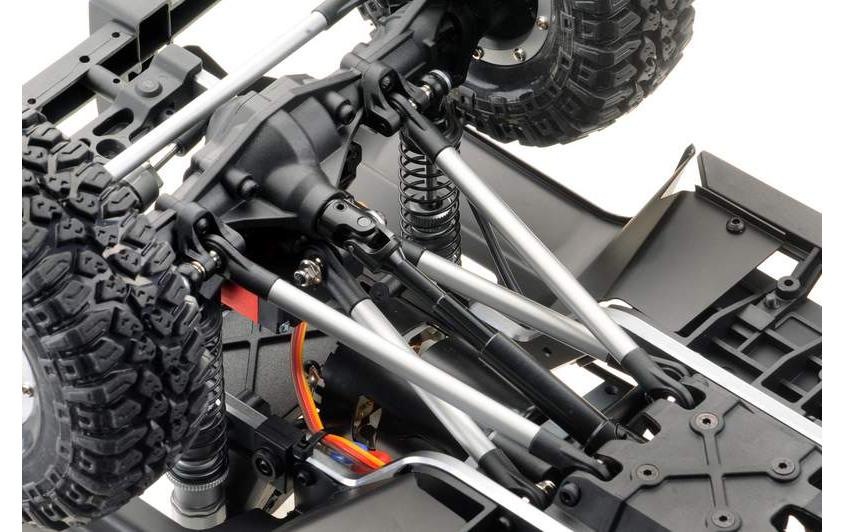 RC-Auto »Absima Landi CR3.4 Grau, ARTR,«, Lackiert