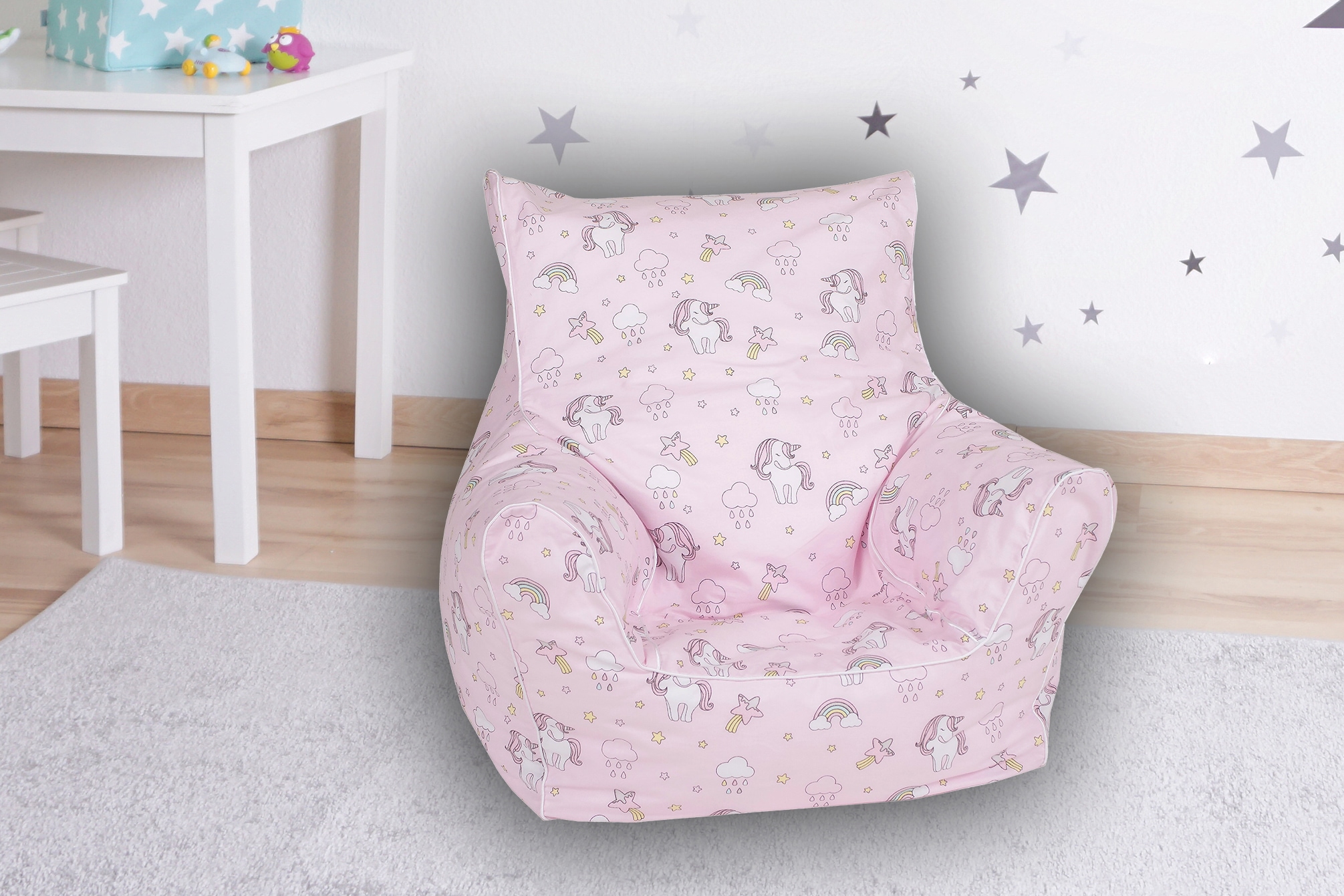 ❤ Knorrtoys® Sitzsack »Rainbow Unicorn«, für Kinder; Made in Europe kaufen  im Jelmoli-Online Shop