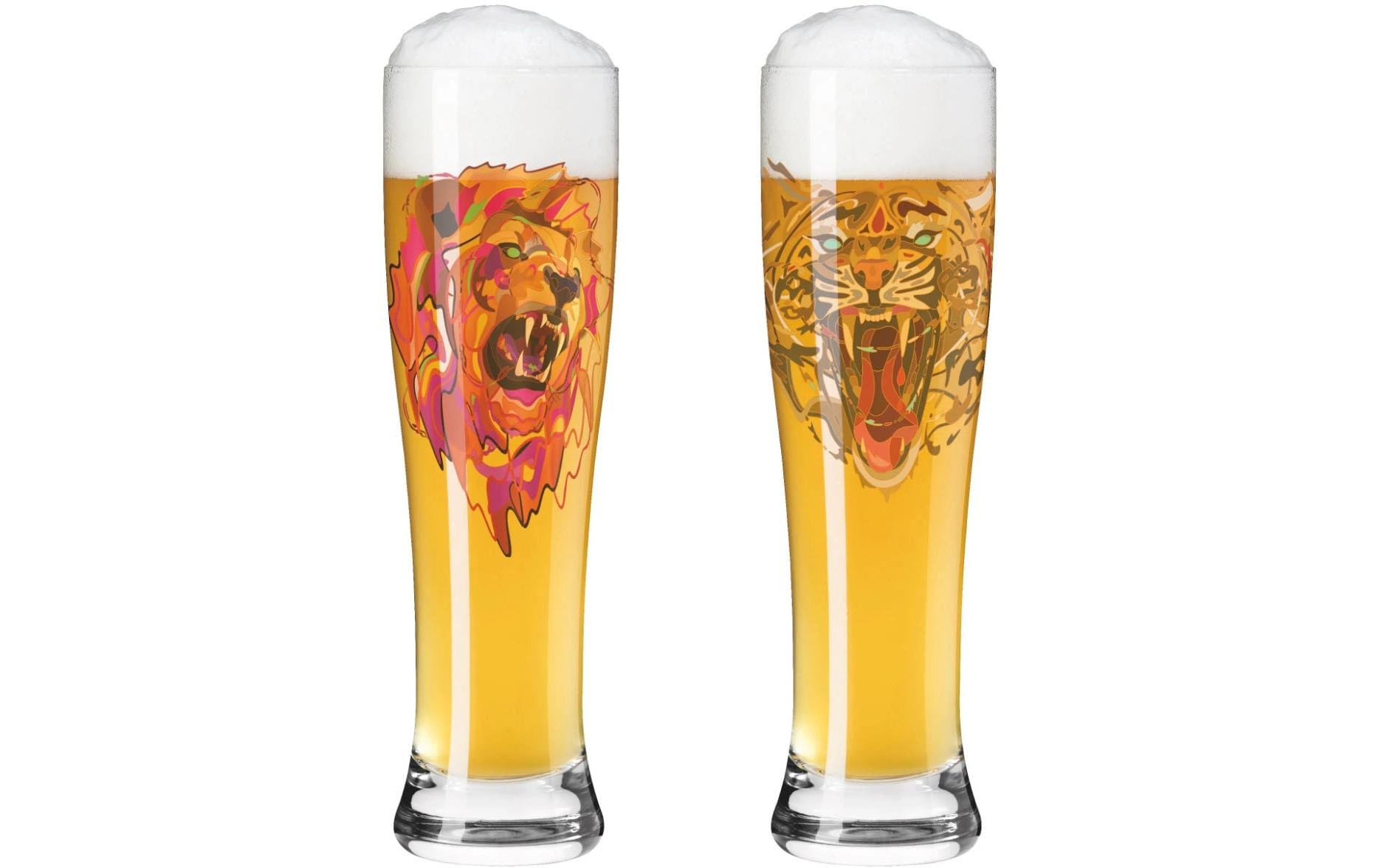 Ritzenhoff Bierglas »Brauchzeit No 21/22. 646 ml, 2 Stück, Transparent«