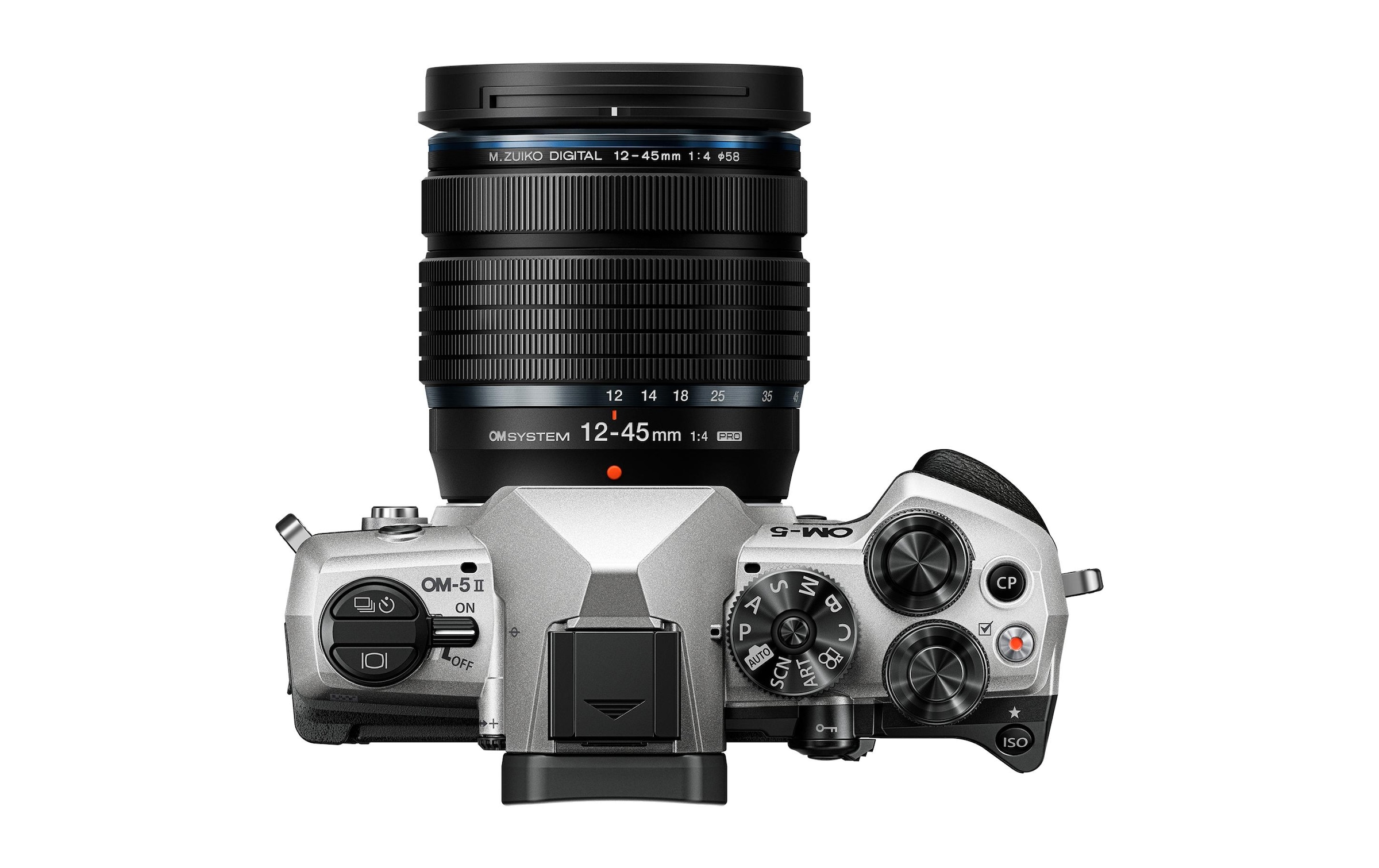 OM SYSTEM Kompaktkamera »OM-5 II M.Zuiko Digital ED 12-45mm Kit«, 20,4 MP, 3,75 fachx opt. Zoom, Bluetooth-WLAN