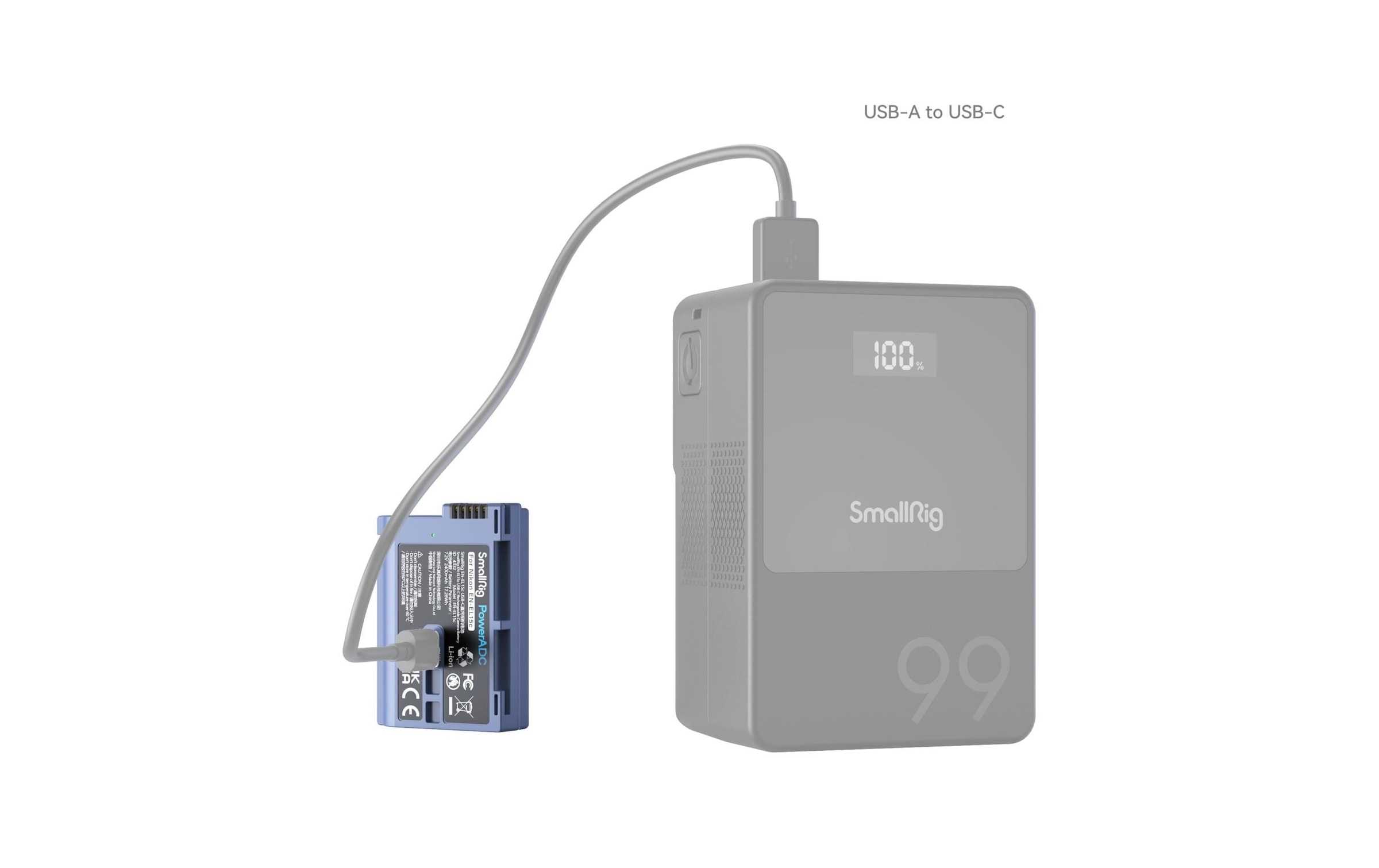 Kamera-Akku »Smallrig EN-EL15c USB-C«