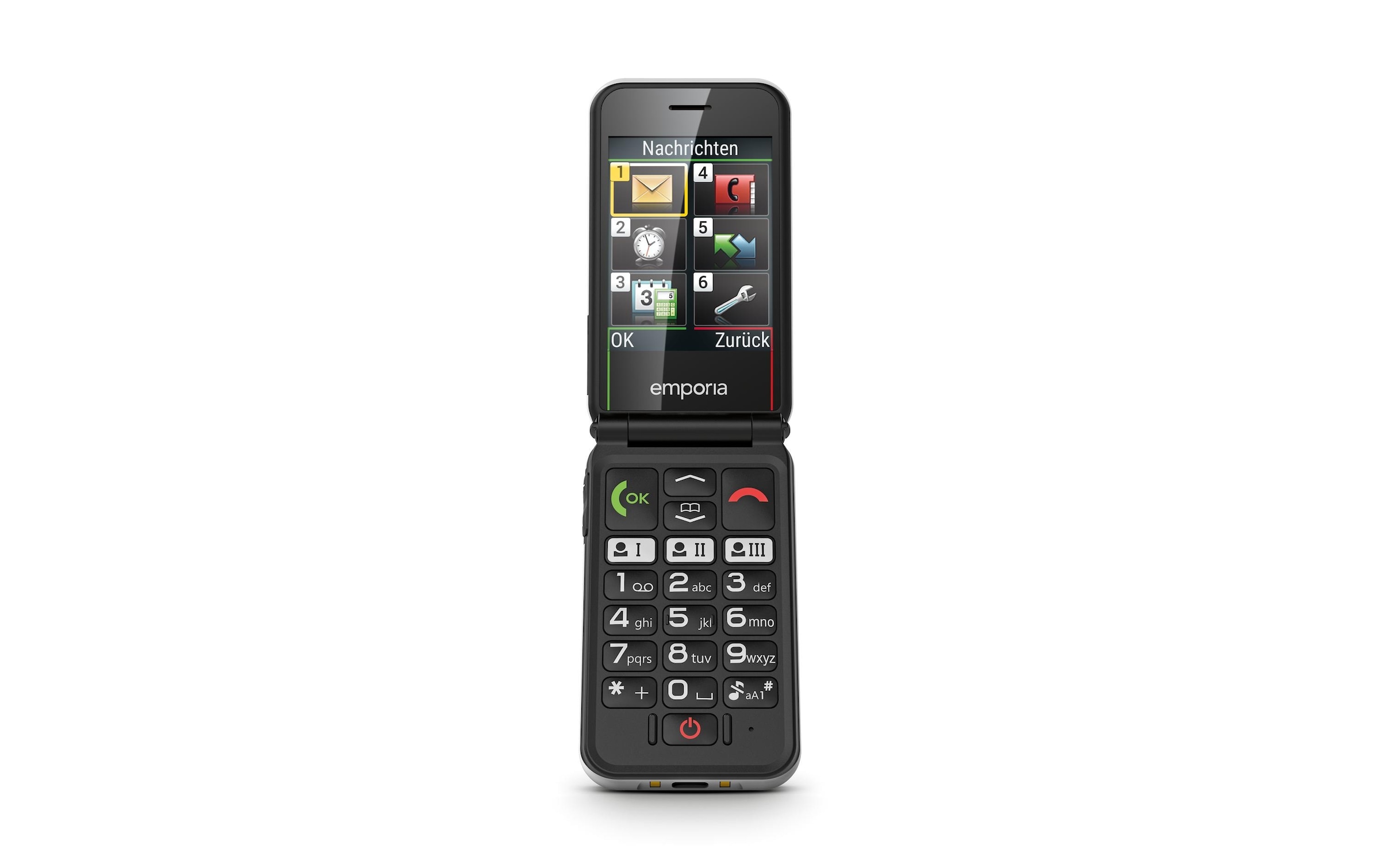 Emporia Smartphone »SIMPLICITYglam V227«, Weiss