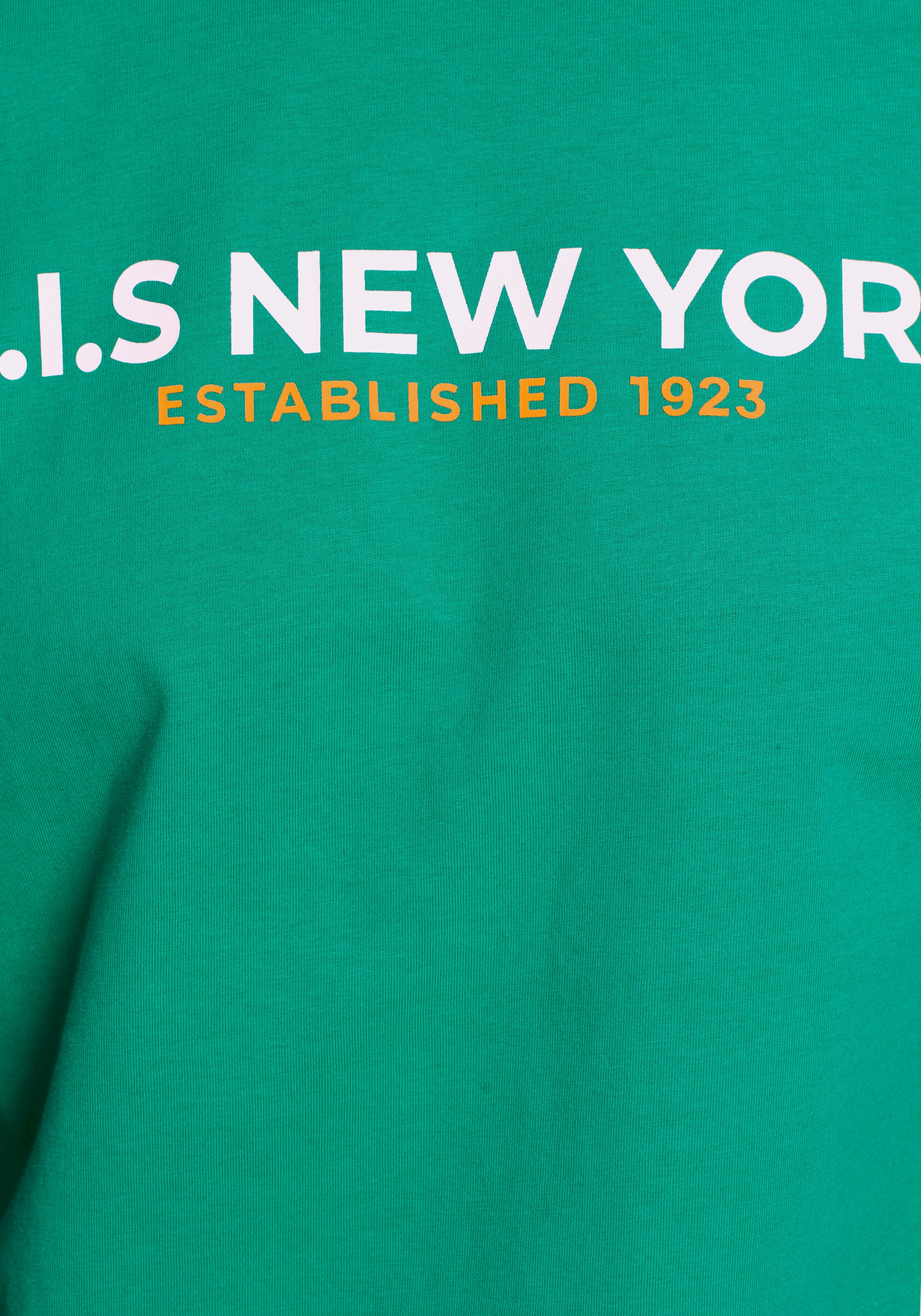 H.I.S T-Shirt, Mit grossem Frontprint