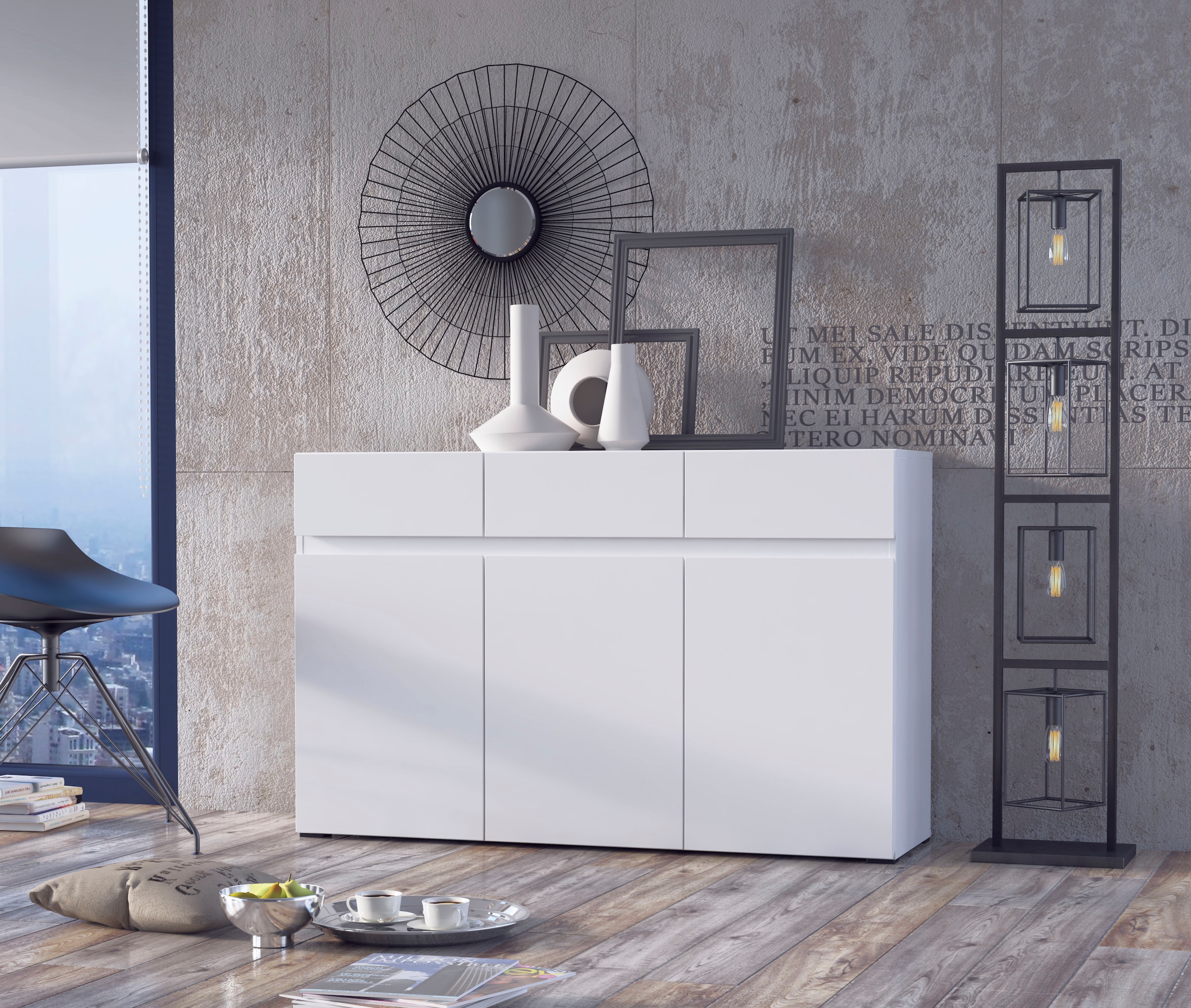 INOSIGN Sideboard »Rimini«, Breite 135 cm