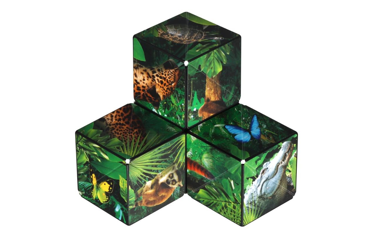 3D-Puzzle »Shashibo Cube Jungle«