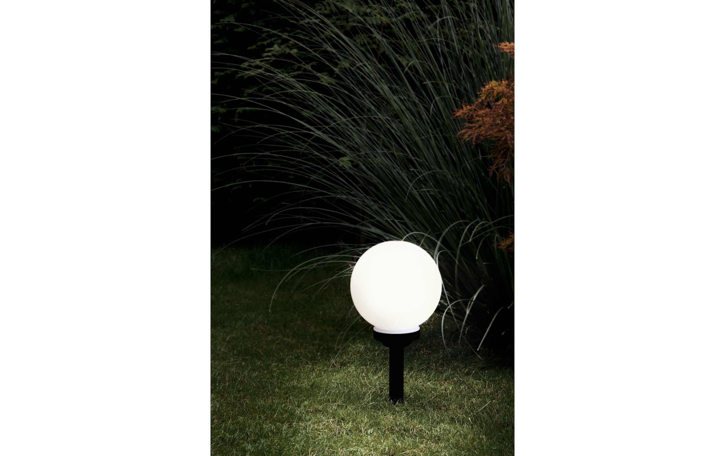 EGLO LED Gartenleuchte »SOLAR Kugelleuchte weiss«