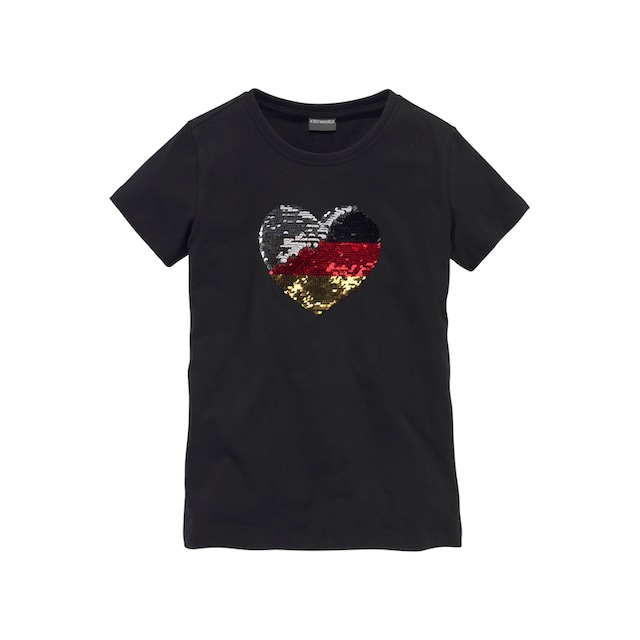 ✵ KIDSWORLD T-Shirt »Fussballshirt«, mit Wendepailletten online kaufen |  Jelmoli-Versand