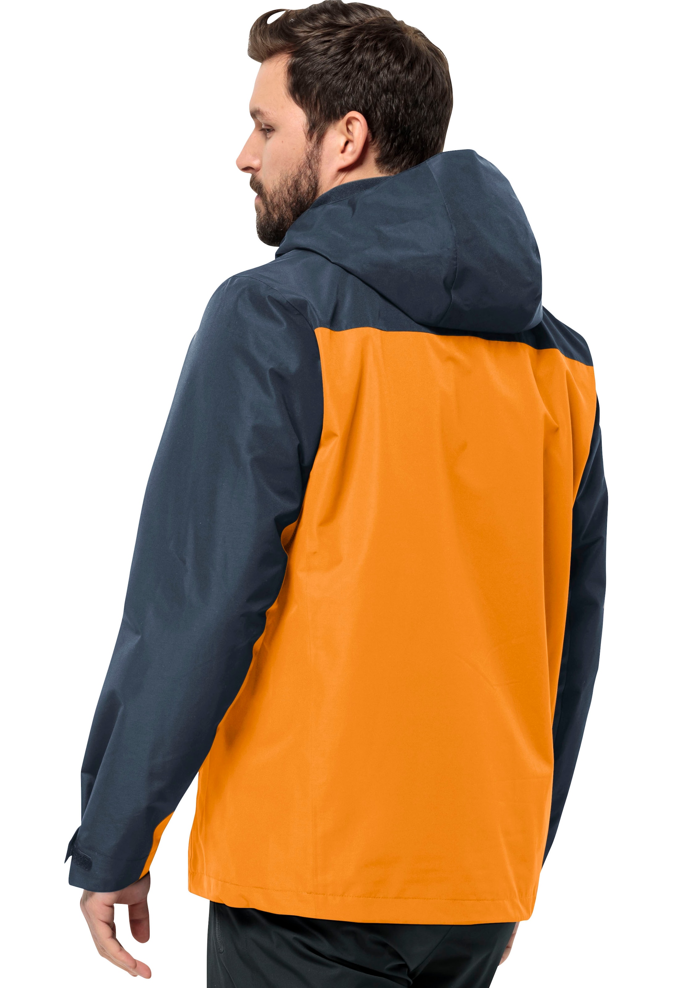 Jack Wolfskin 3-in-1-Funktionsjacke »TAUBENBERG 3IN1 JKT M«, mit Kapuze, mit wasserabweisenden Reissverschlüssen, Wasserdicht, Atmungsaktiv