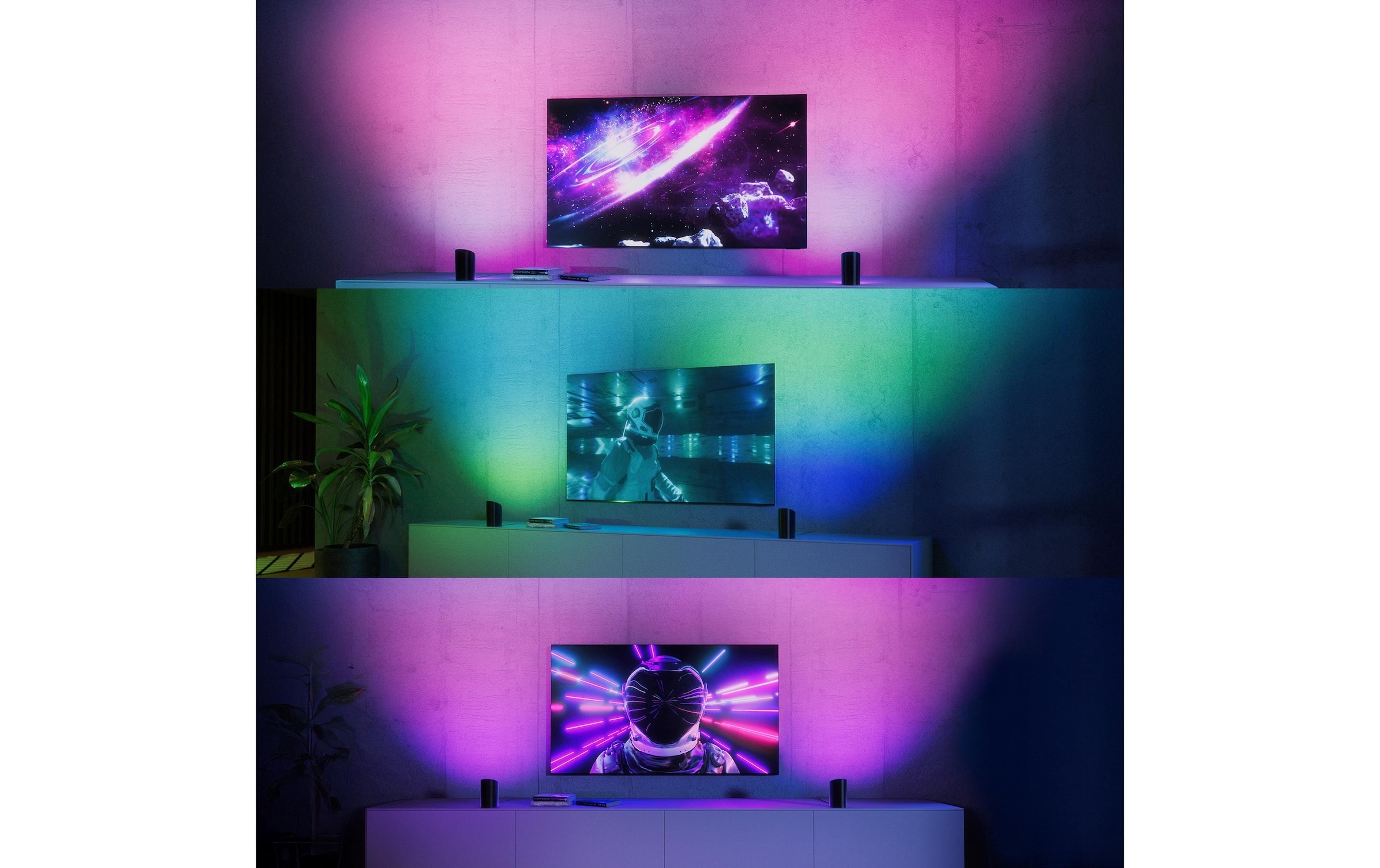 Philips Hue LED Tischleuchte »Play Wallwasher singel«, 1 flammig