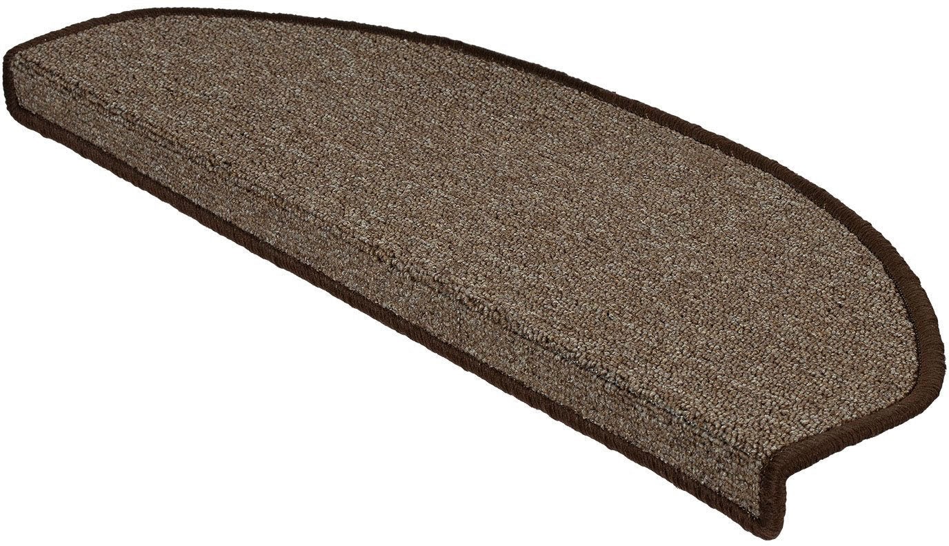 OTTO home Stufenmatte "Blackburn, melierte Schlinge" halbrund 4 mm Höhe große Farbauswahl, selbstklebend, auch als Set 15 Stück