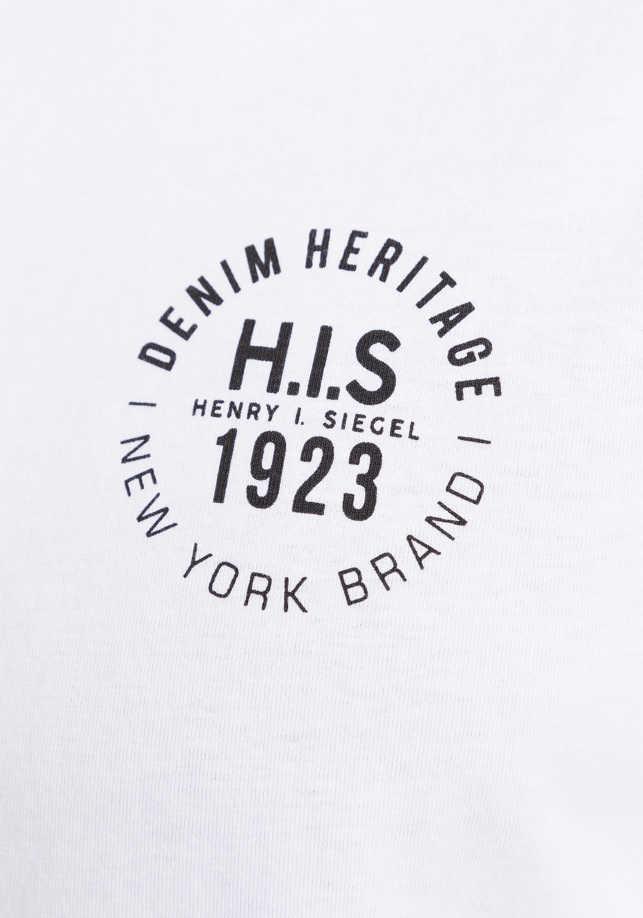 H.I.S Langarmshirt, mit Brustprint